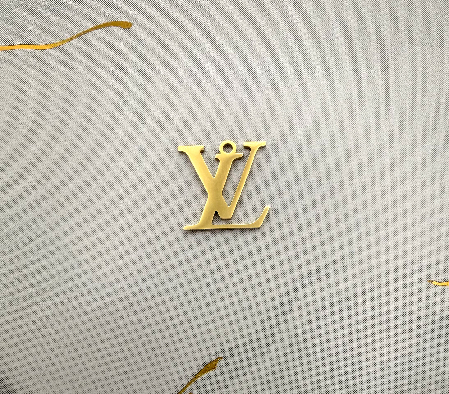 Gold Stainless Steel Designer DIY Charms