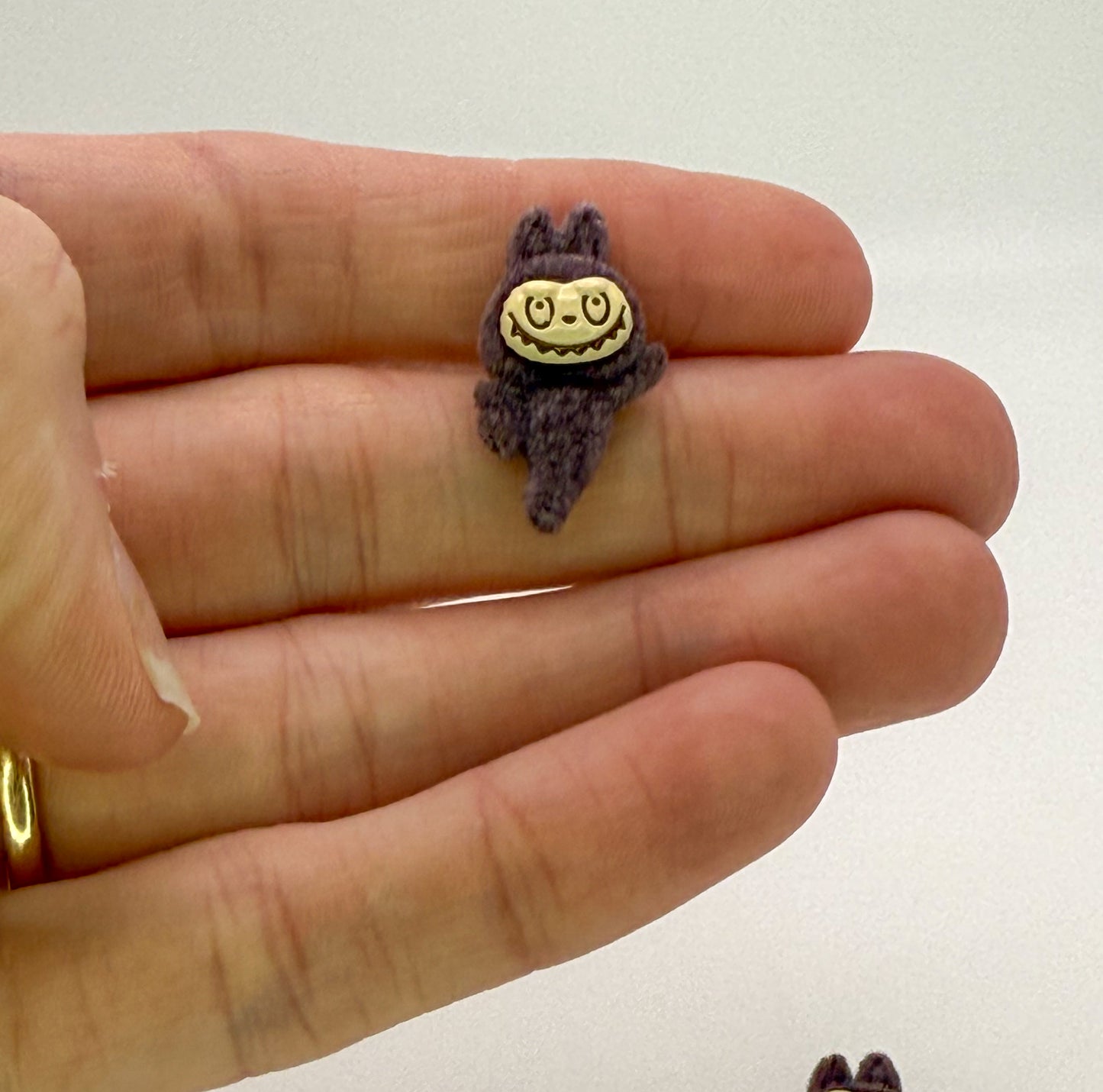 Velvet Labubu DIY Metal Bead