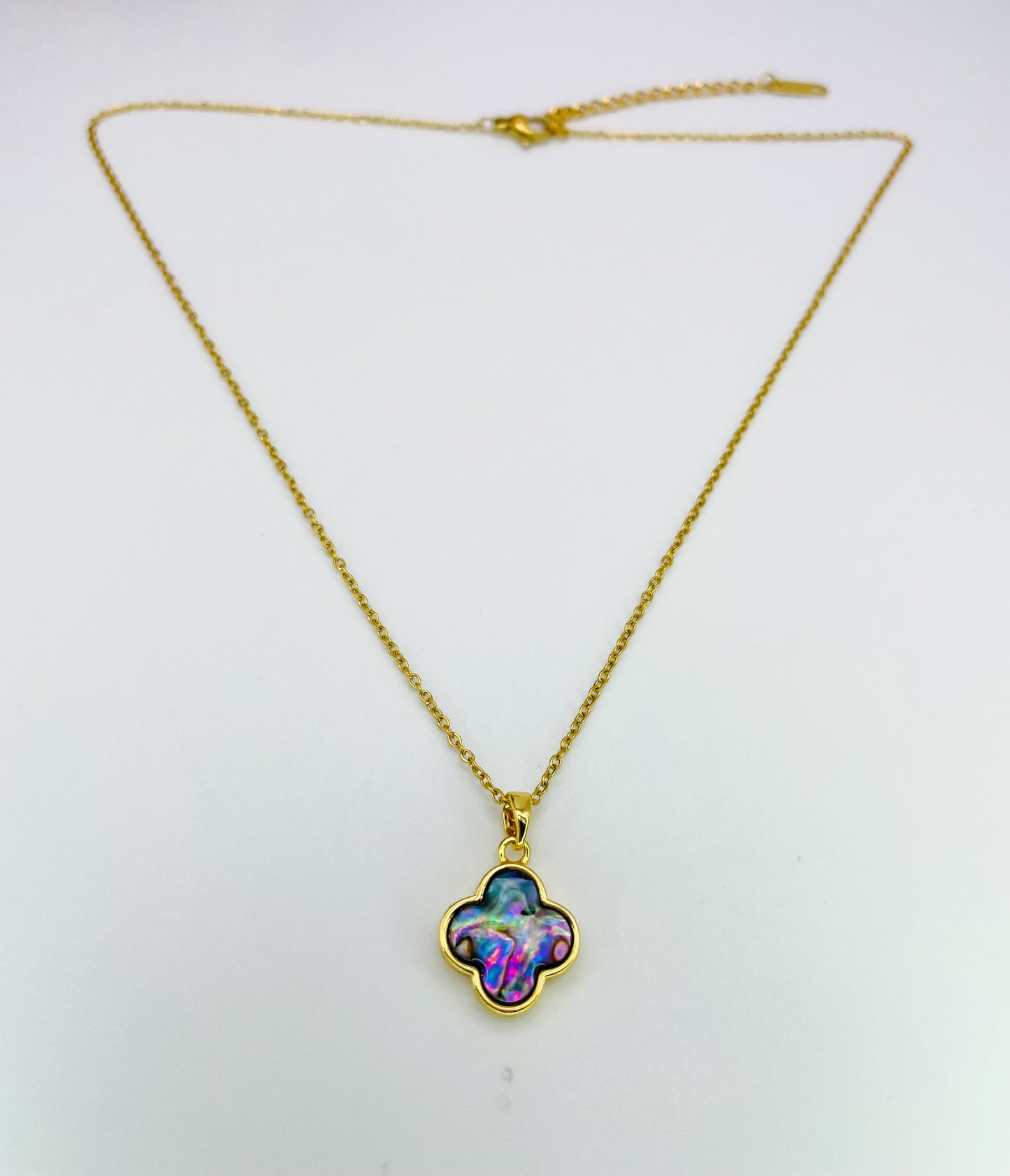LV Clover Gold or Silver Stainless Steel Necklace
