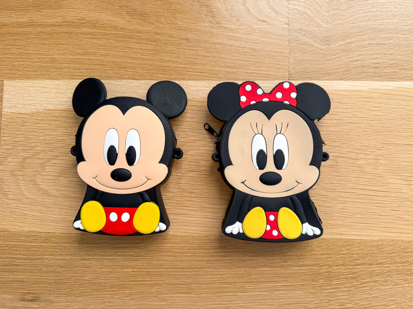 Silicone Boy & Girl Mouse Purse Bag