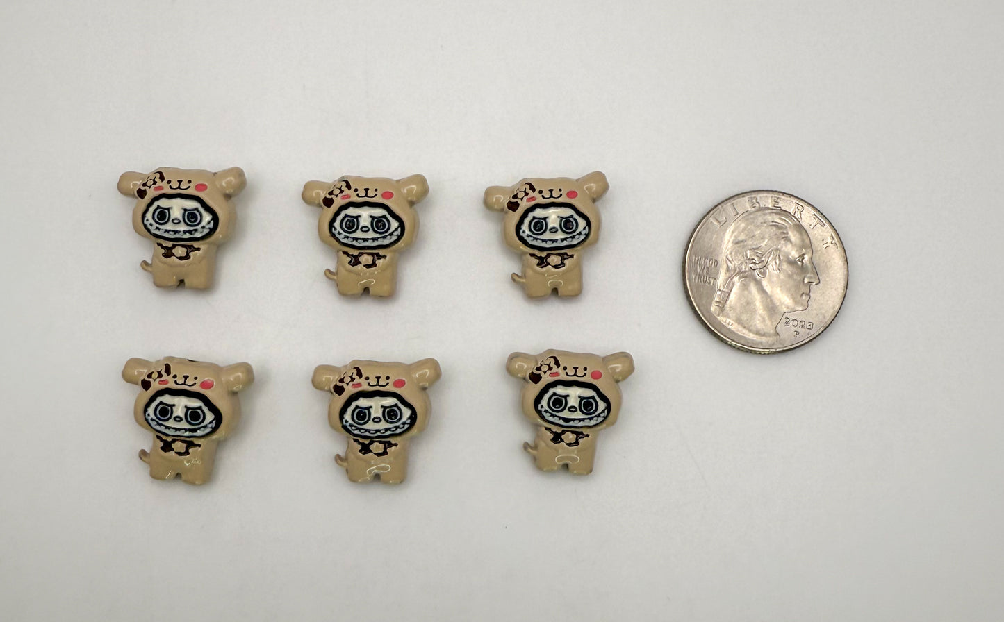 Cosplay Labubu Metal Beads