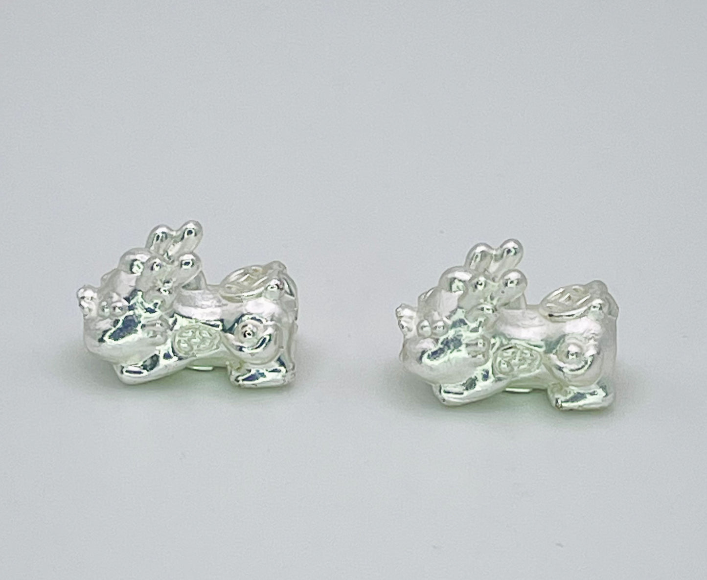 Silver or Gold Pichu Charm Bead