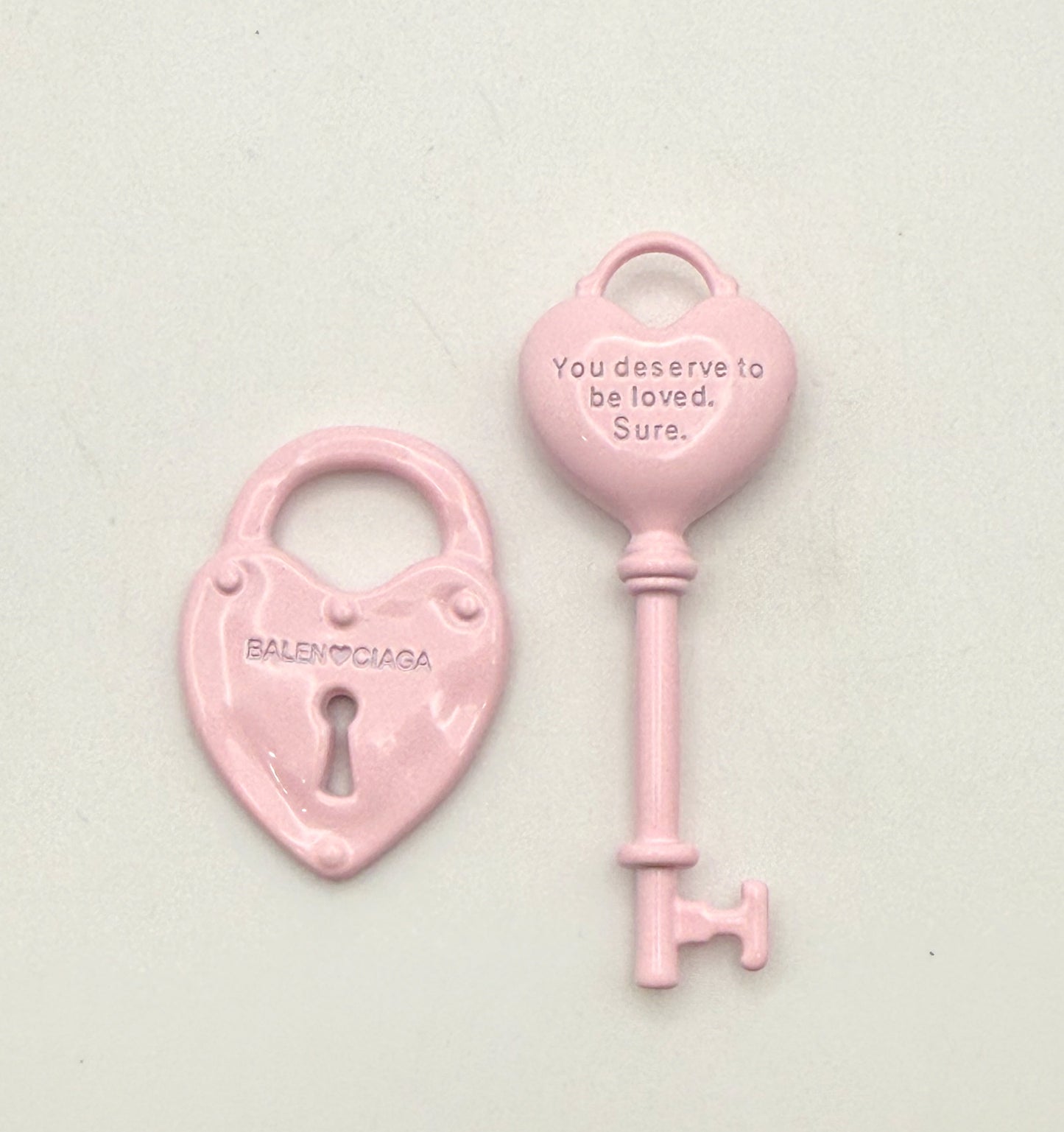 Balenc❤️iaga Lock N Key DIY Charm set