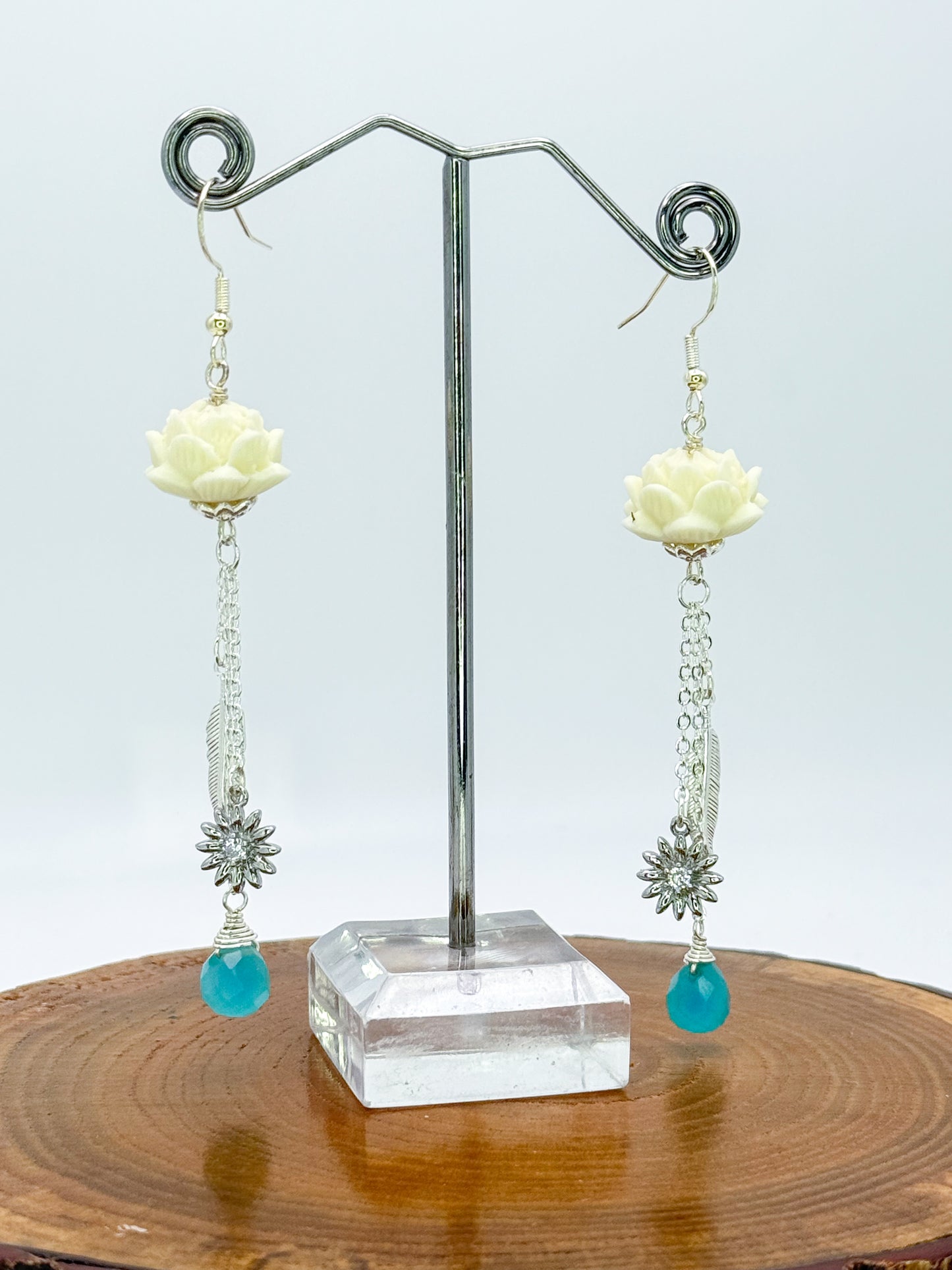 Blossoming Lotus Earrings