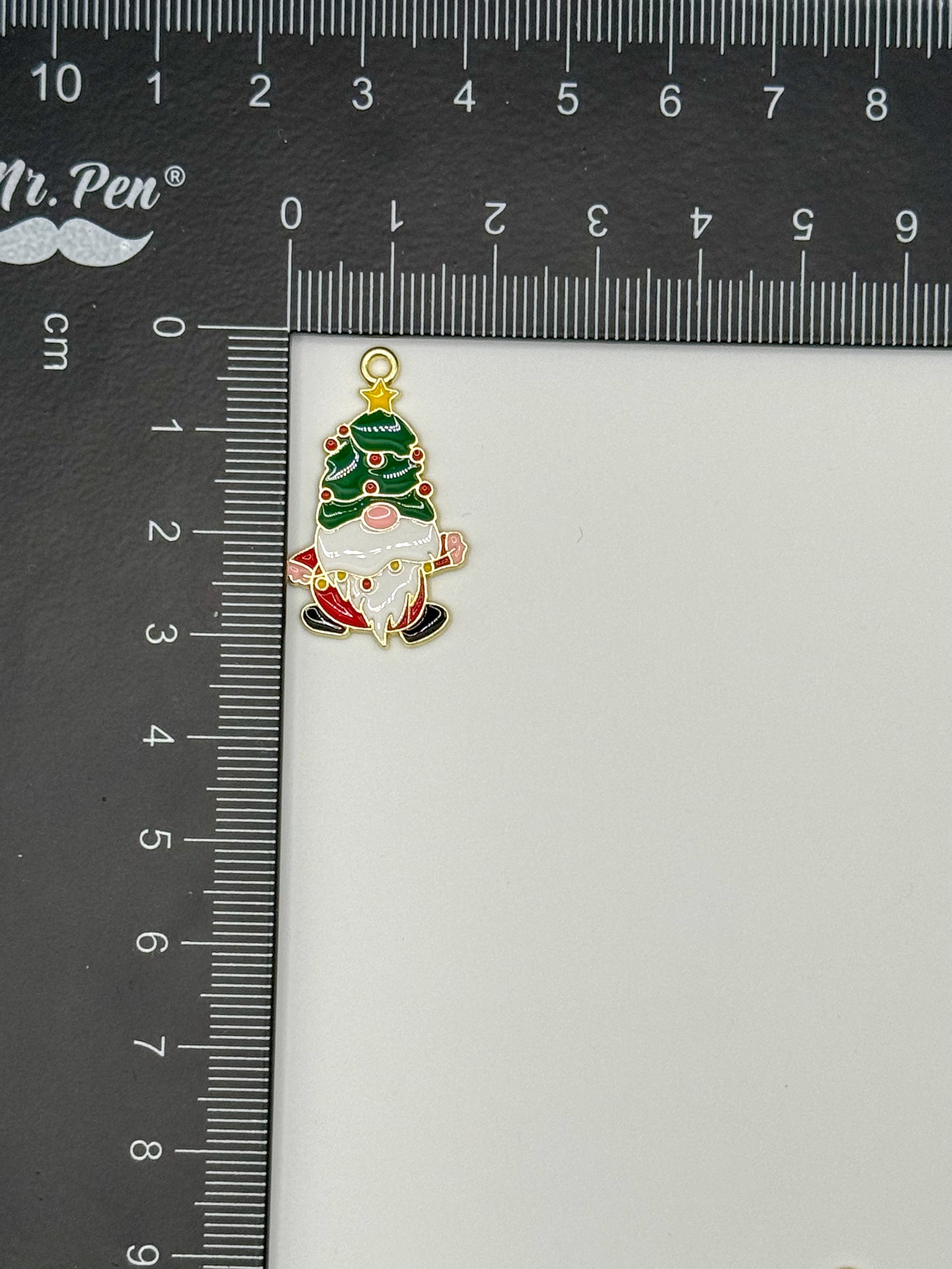 Christmas Gnome Metal DIY Charms