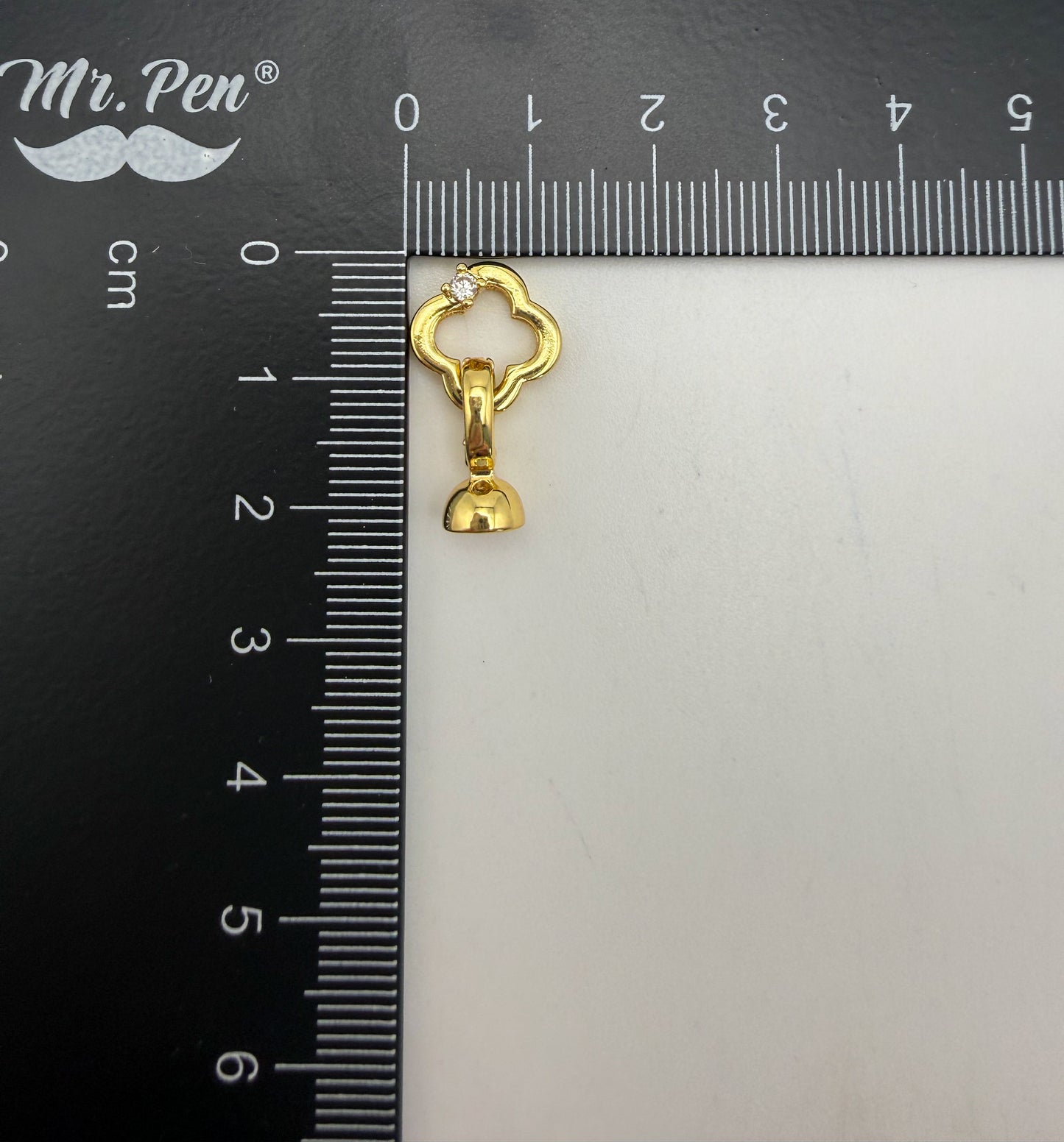 Clover Connector Clasp Gold or Silver
