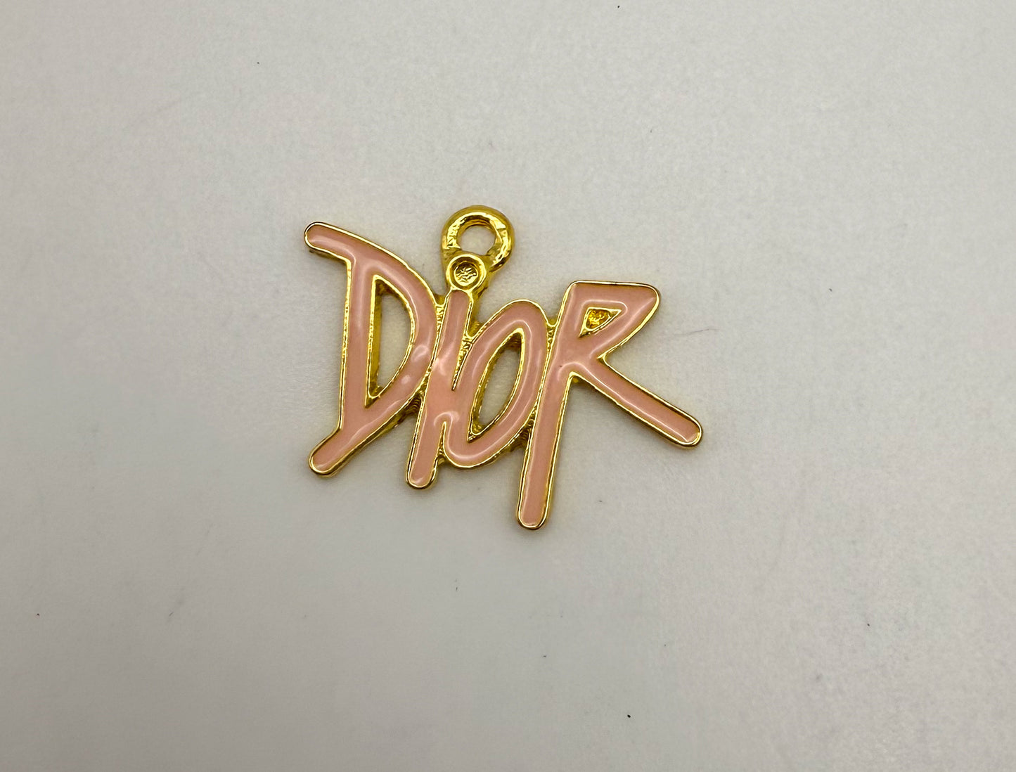 Colorful Enameled Dior Designer Metal Charms