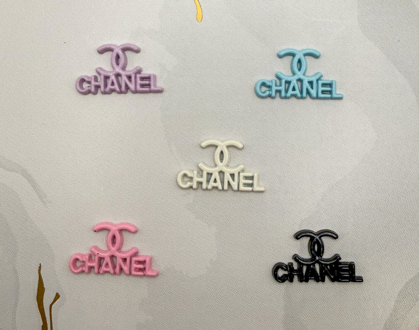Colorful Enameled Coated CC DIY Metal Charms