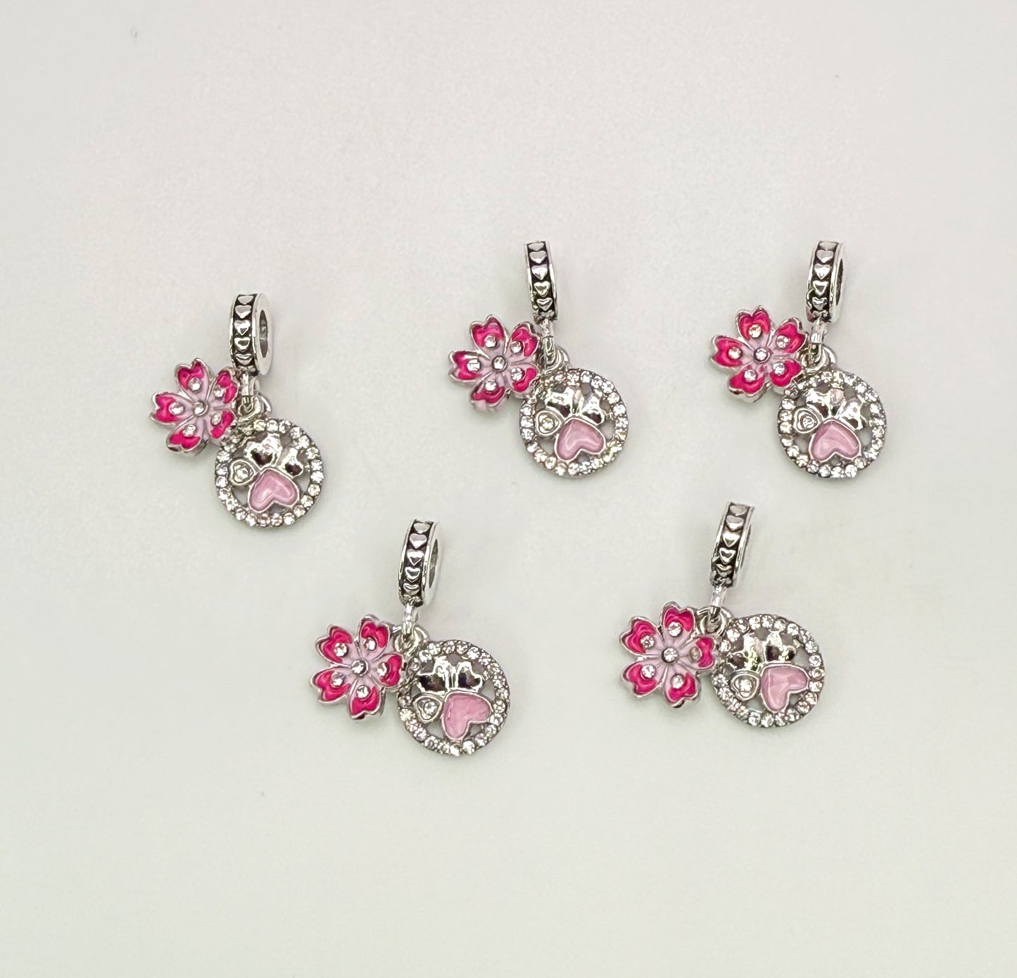 High Quality DIY Spacer Charms for Charm Bracelets