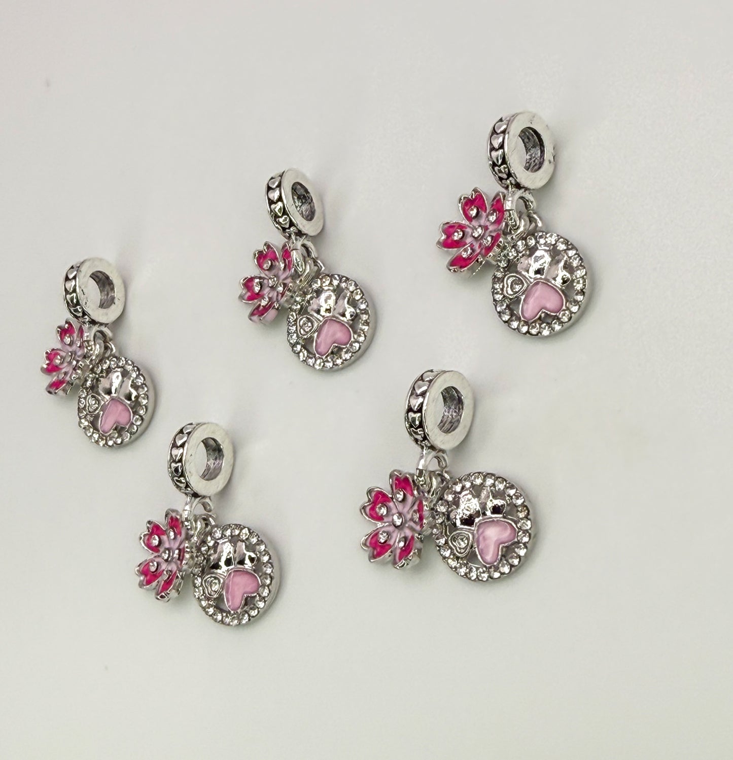 High Quality DIY Spacer Charms for Charm Bracelets