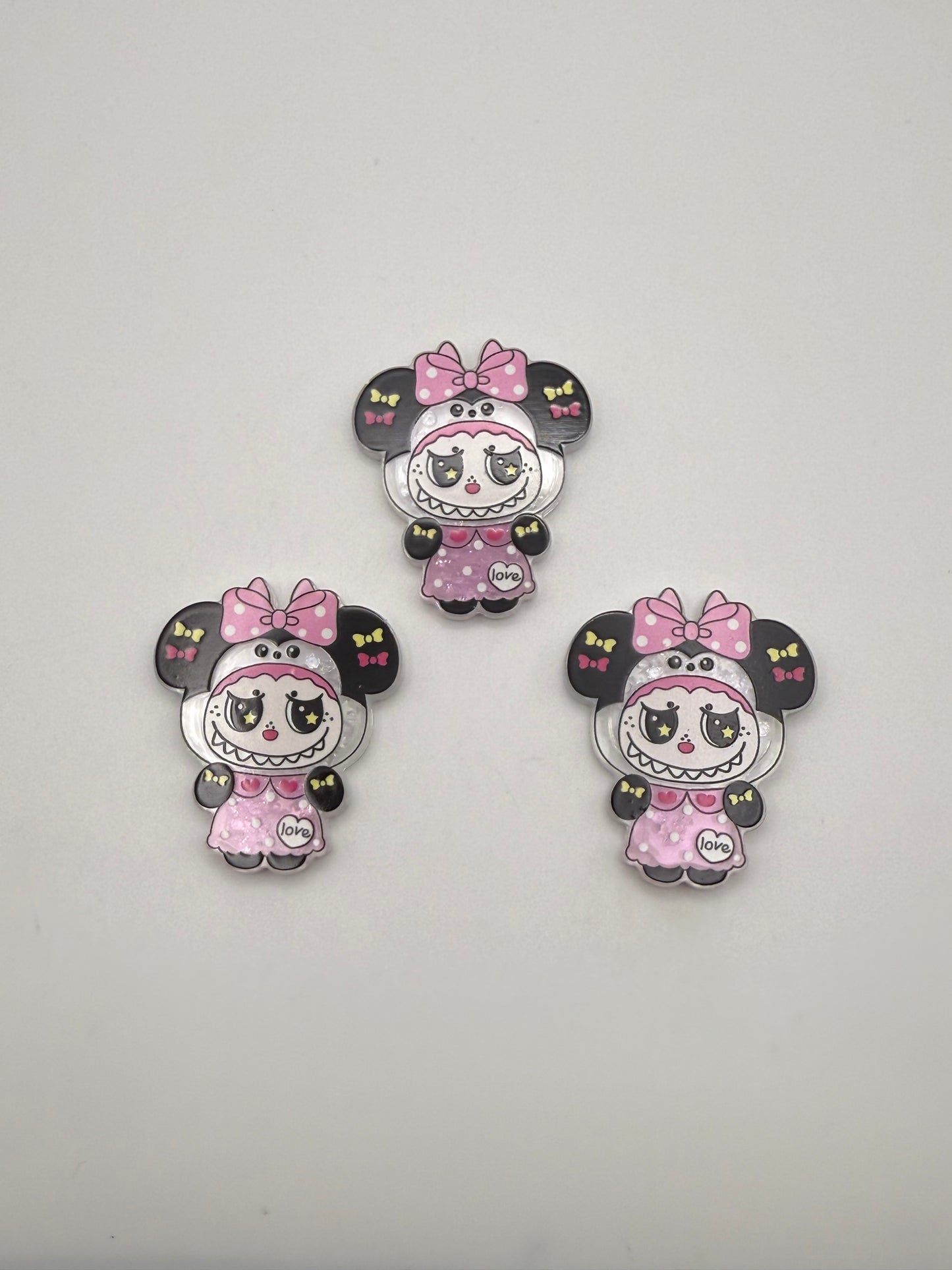 Labubu Cosplay Minnie DIY Shaker Acrylics