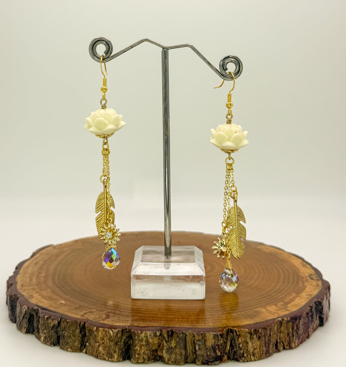Blossoming Lotus Earrings