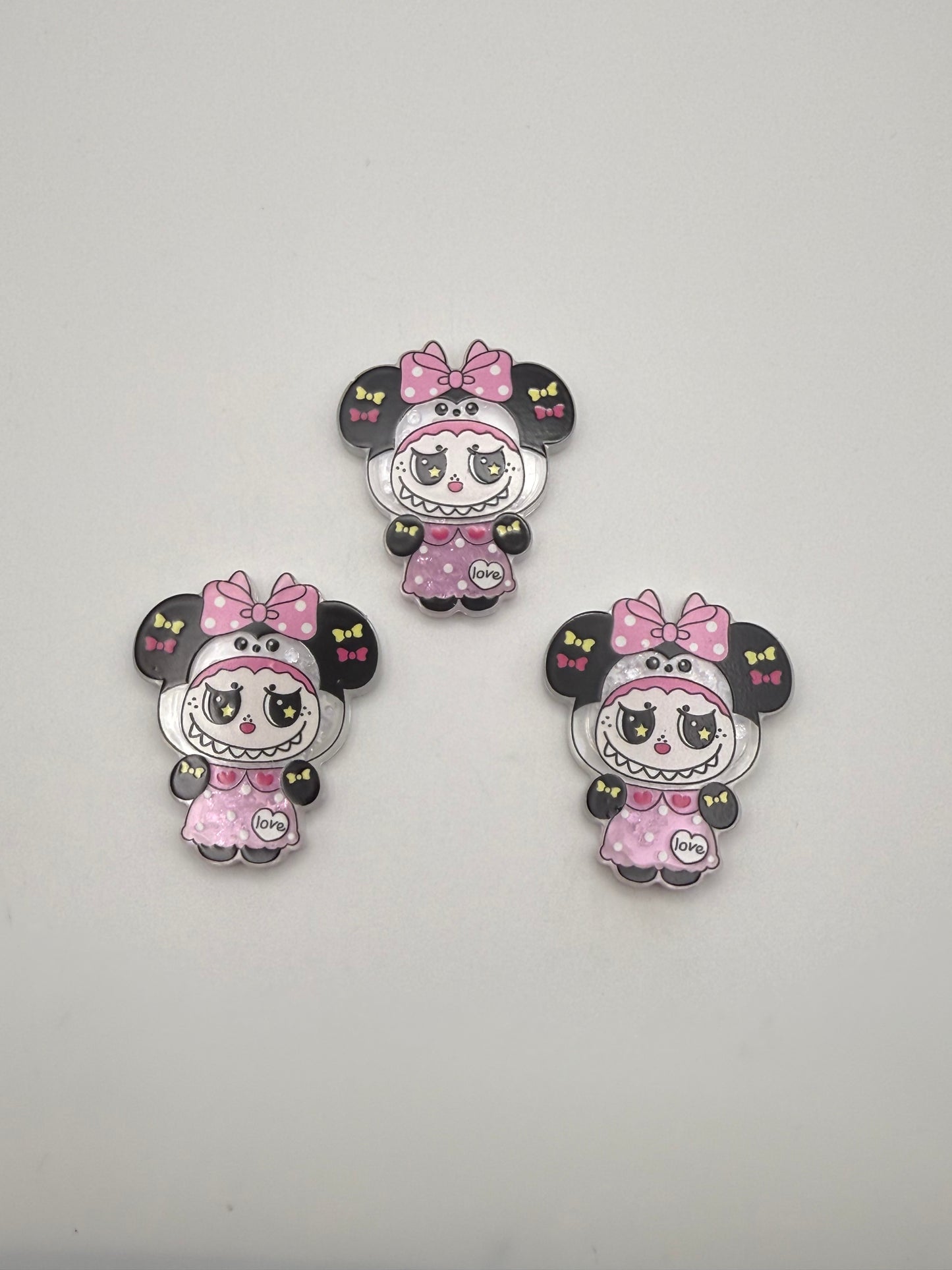 Labubu Cosplay Minnie DIY Shaker Acrylics
