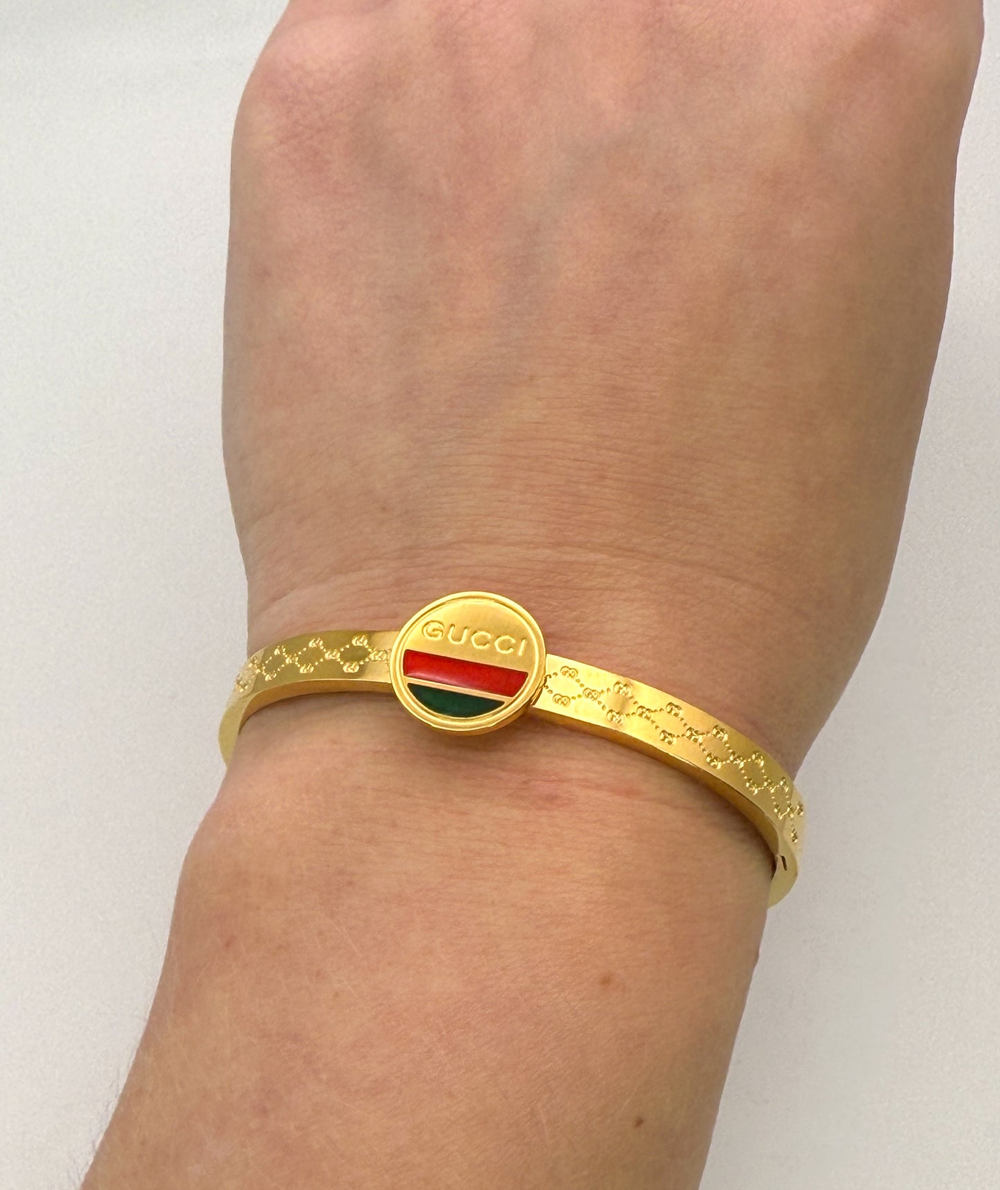 Gucci Designer Stainless Steel Bangle Bracelets
