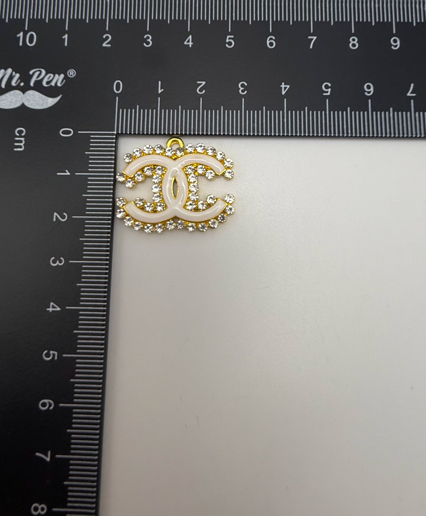 High Quality Bling CC Designer Pendant Charm