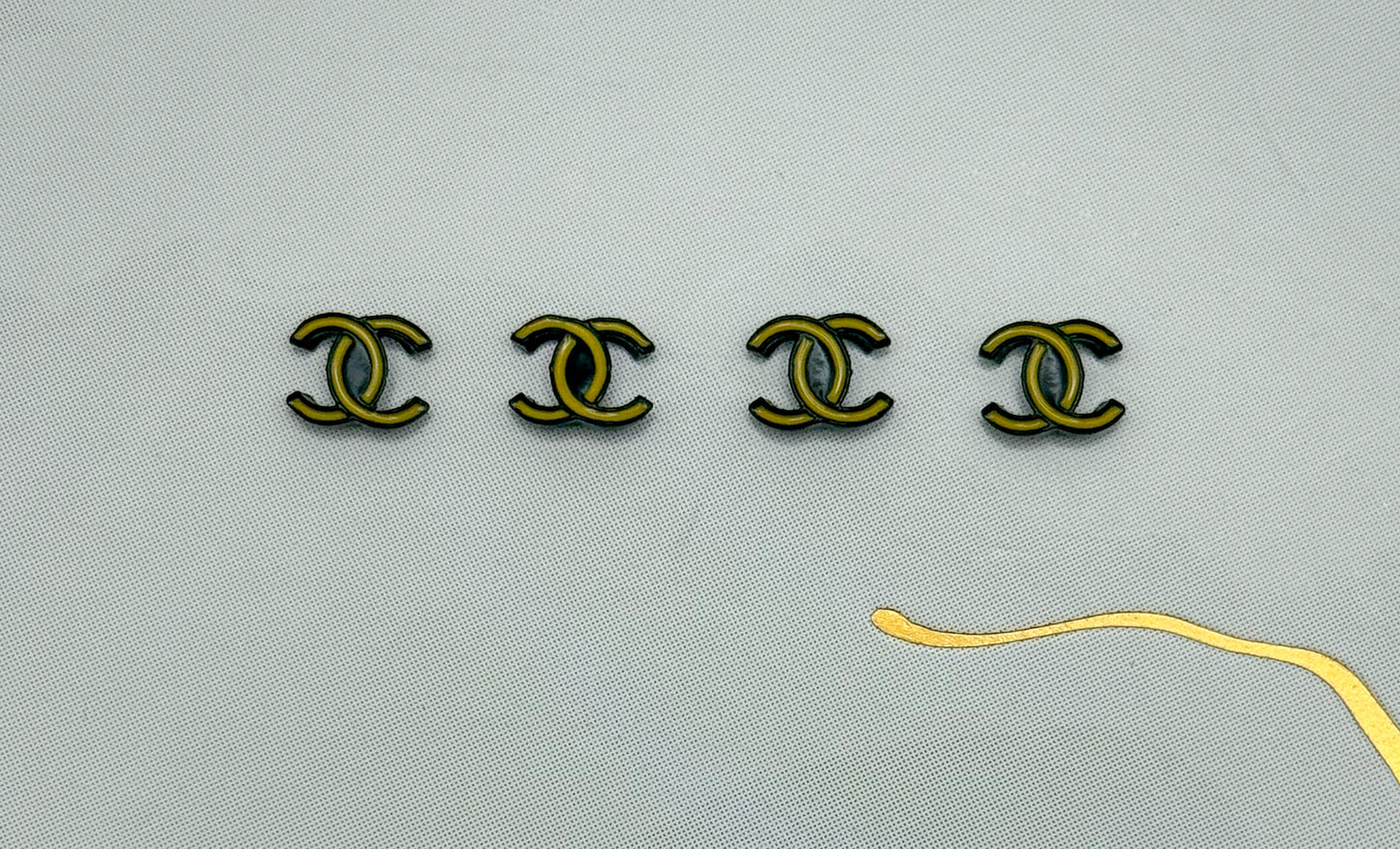 CC Colorful Mini DIY Metal Nail Charms