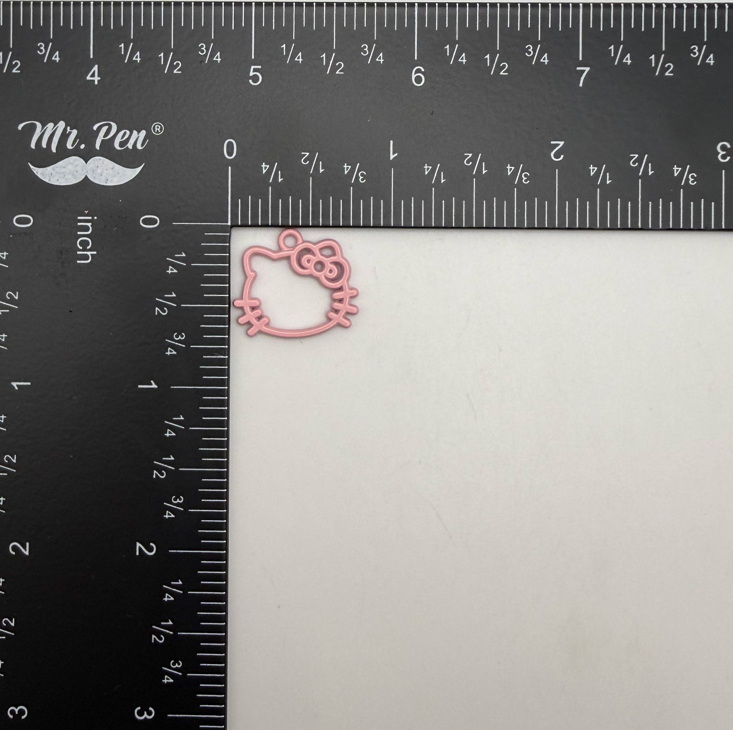 Pink Hello Kitty Metal DIY Charm