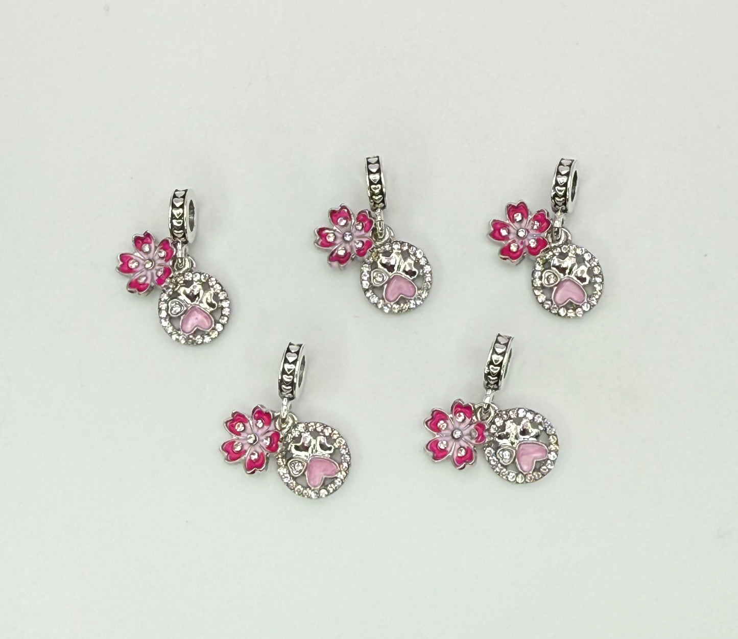 High Quality DIY Spacer Charms for Charm Bracelets