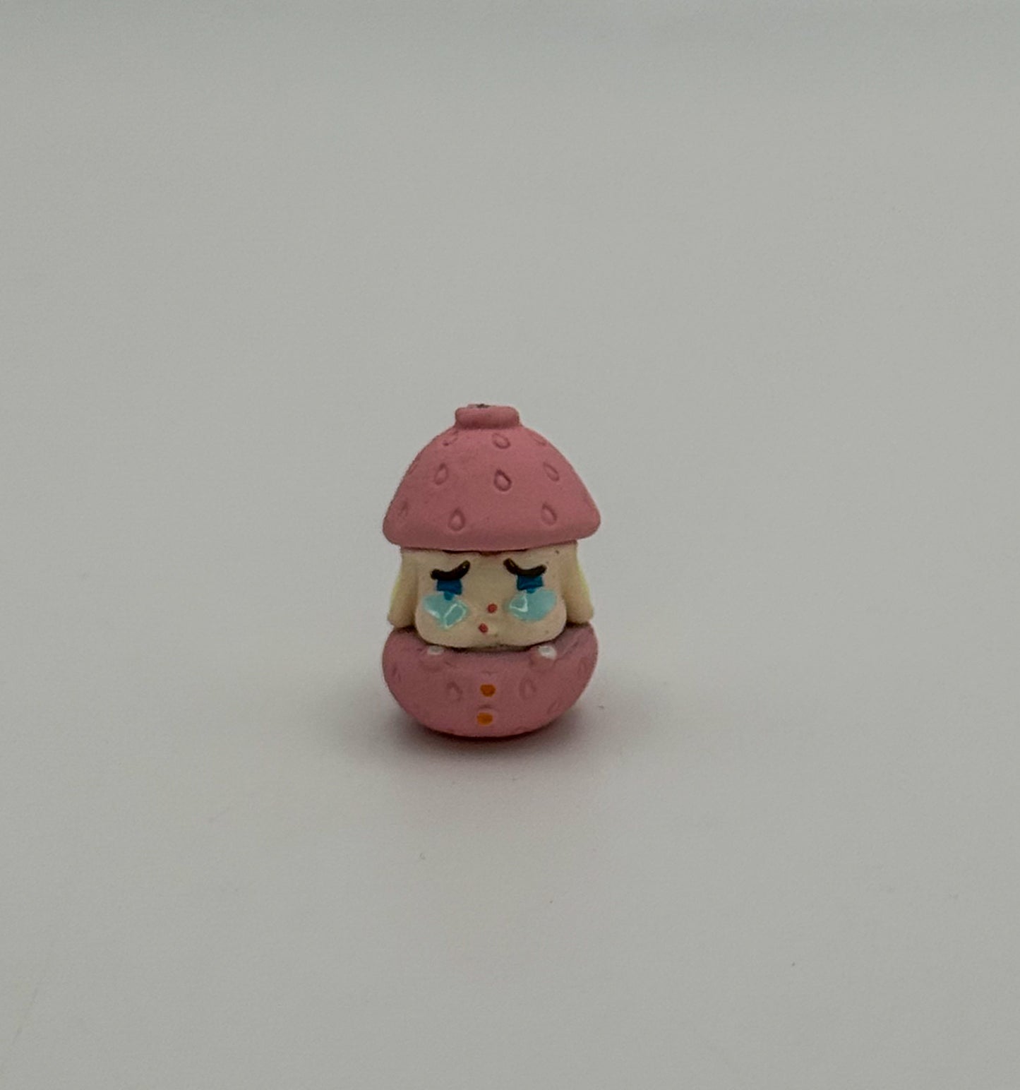 Popmart Crybaby Strawberry DIY Charm Metal Beads Set