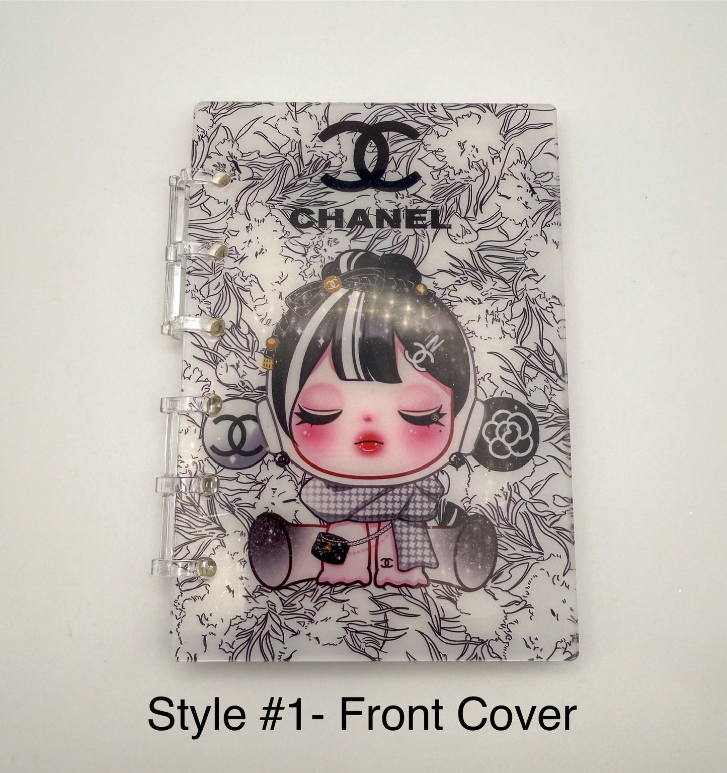 CC Designer & Skull Panda Acrylic Mini Notebooks