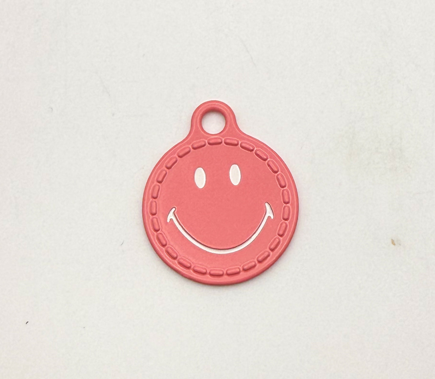Metal Smiley Face DIY Charms