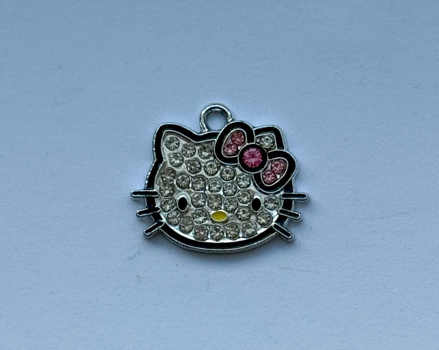 Hkitty Silver Sparkly DIY Metal Charms