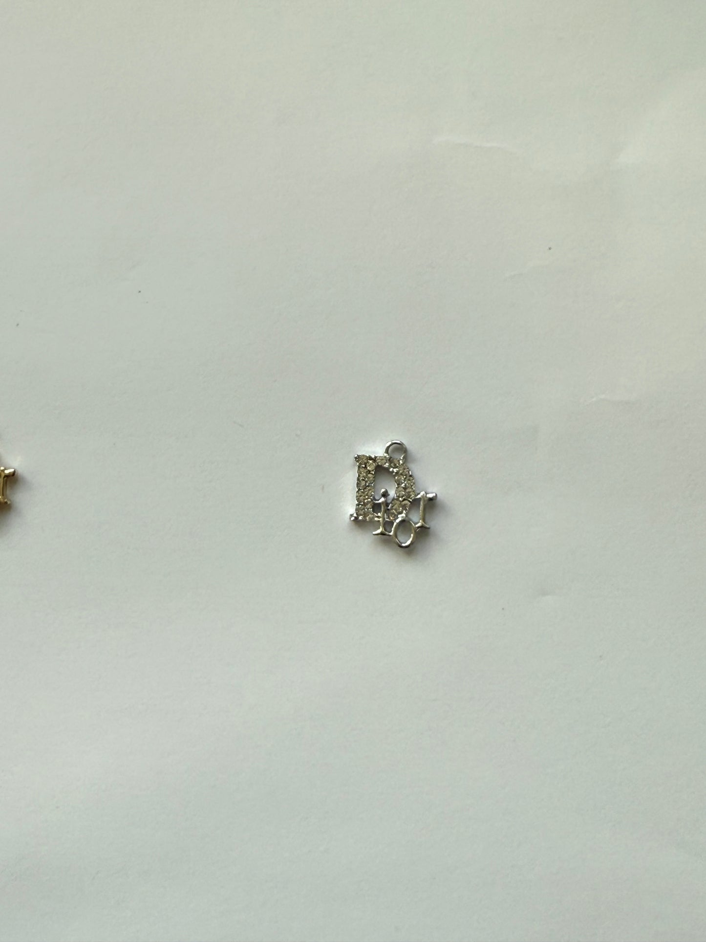 Mini Dior Gold or Silver DIY Charms