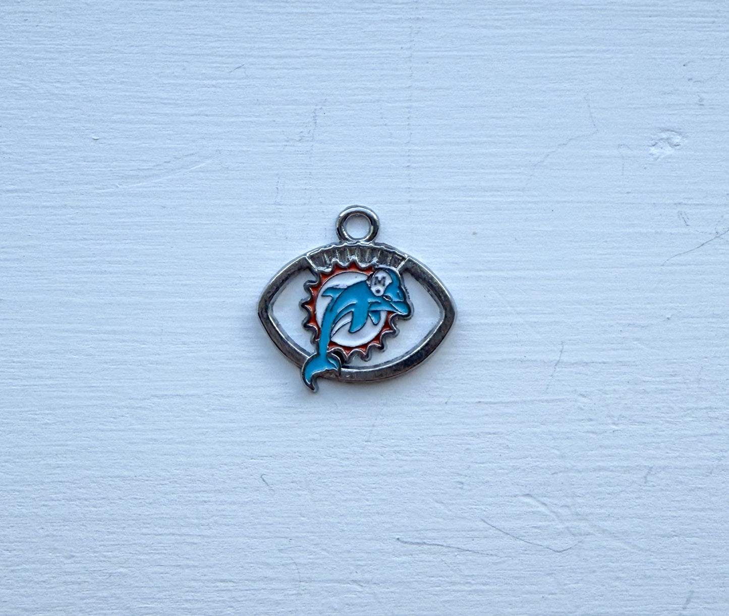 Silver Football DIY Charms
