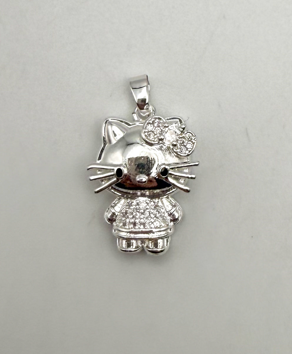 HK Kitty Pendant
