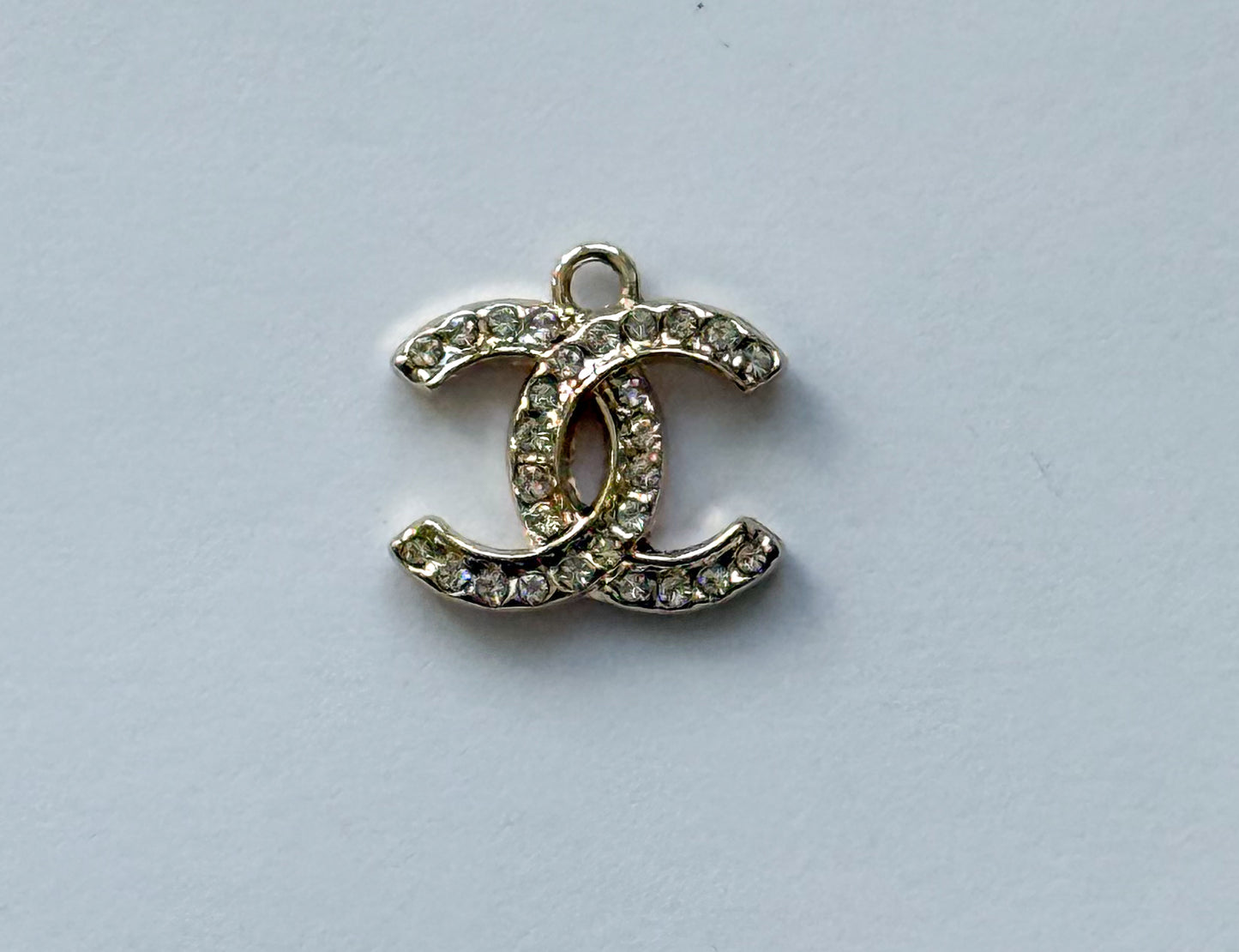 Gold HQ CC Designer DIY Charm Pendant