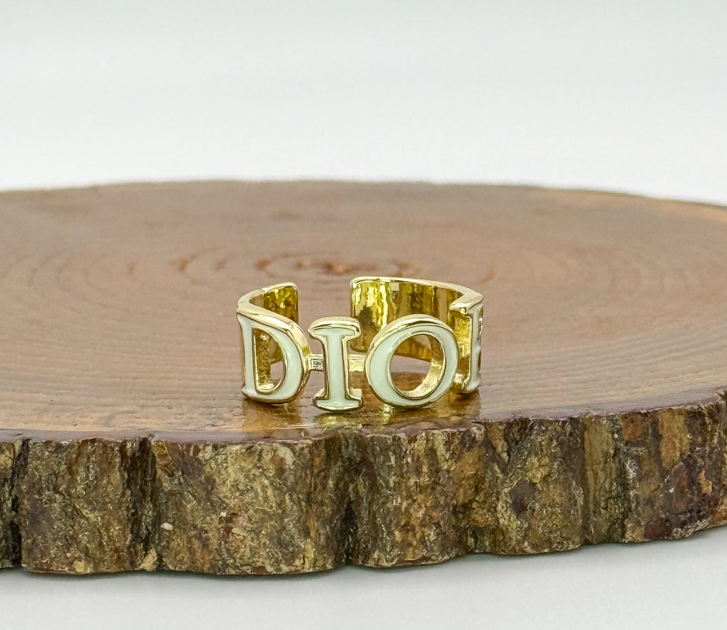 Dior Designer Statement Adjustable Rings