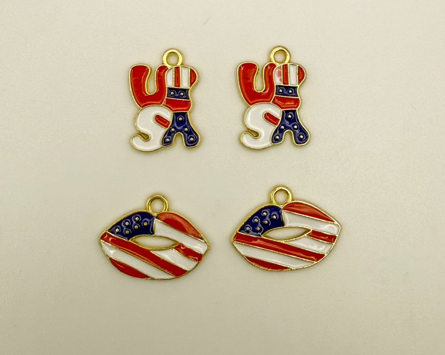 USA DIY Charms