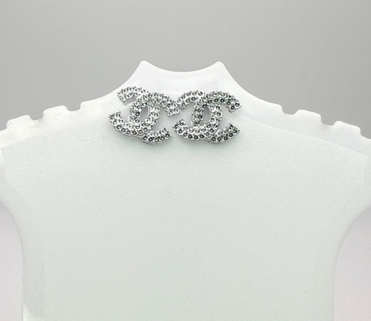 Small Size CC Designer Stud Earrings