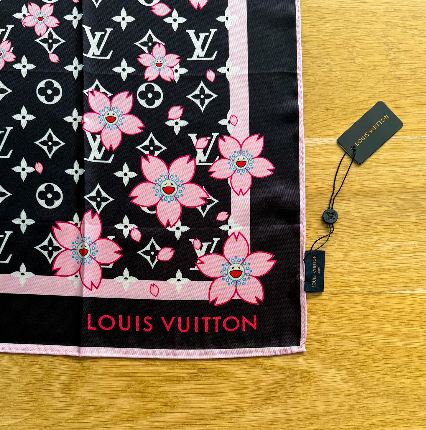 Designer LV & CC Silk Scarf Shawl Tapestry