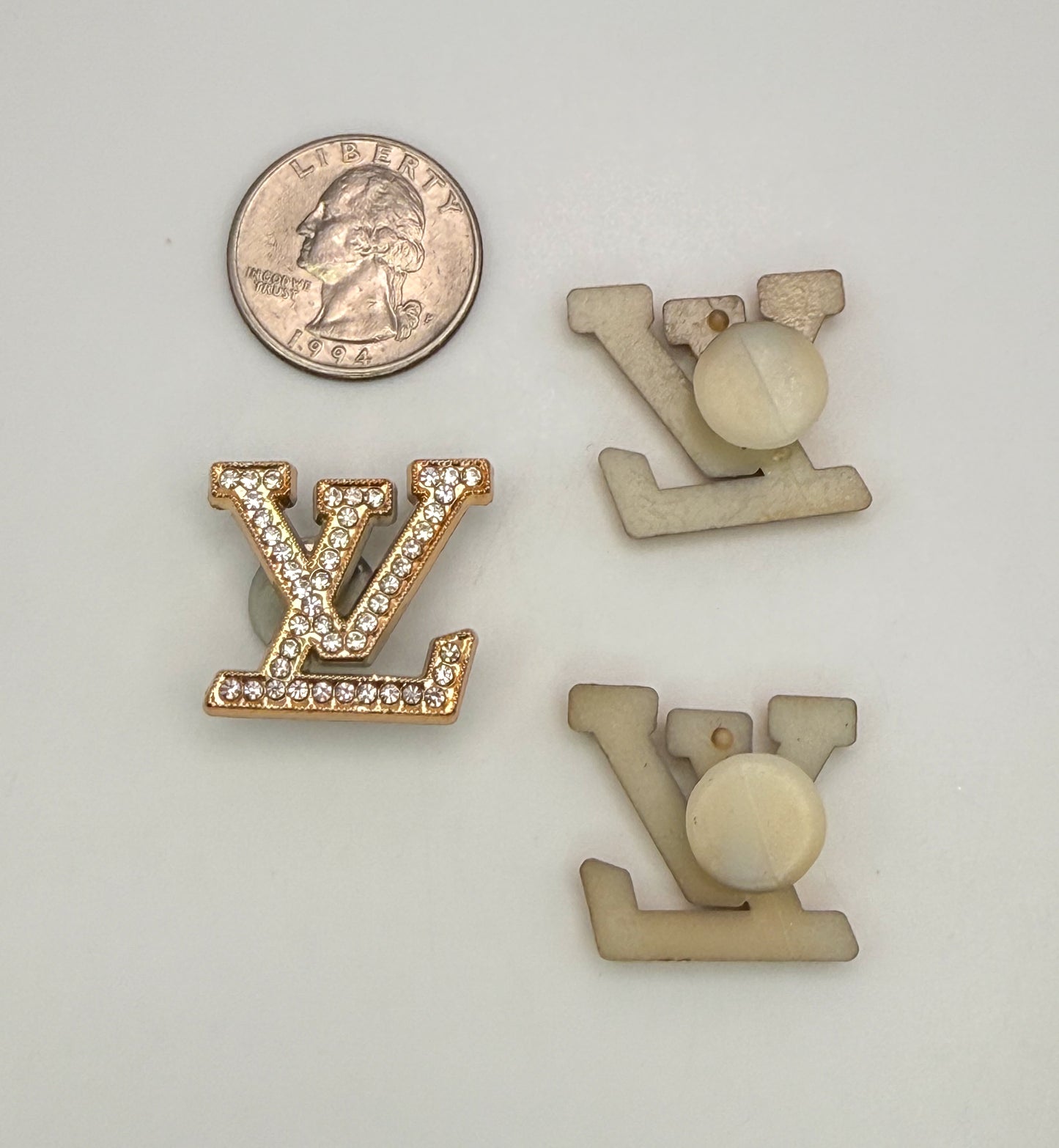 LV & CC Designer Croc Charms