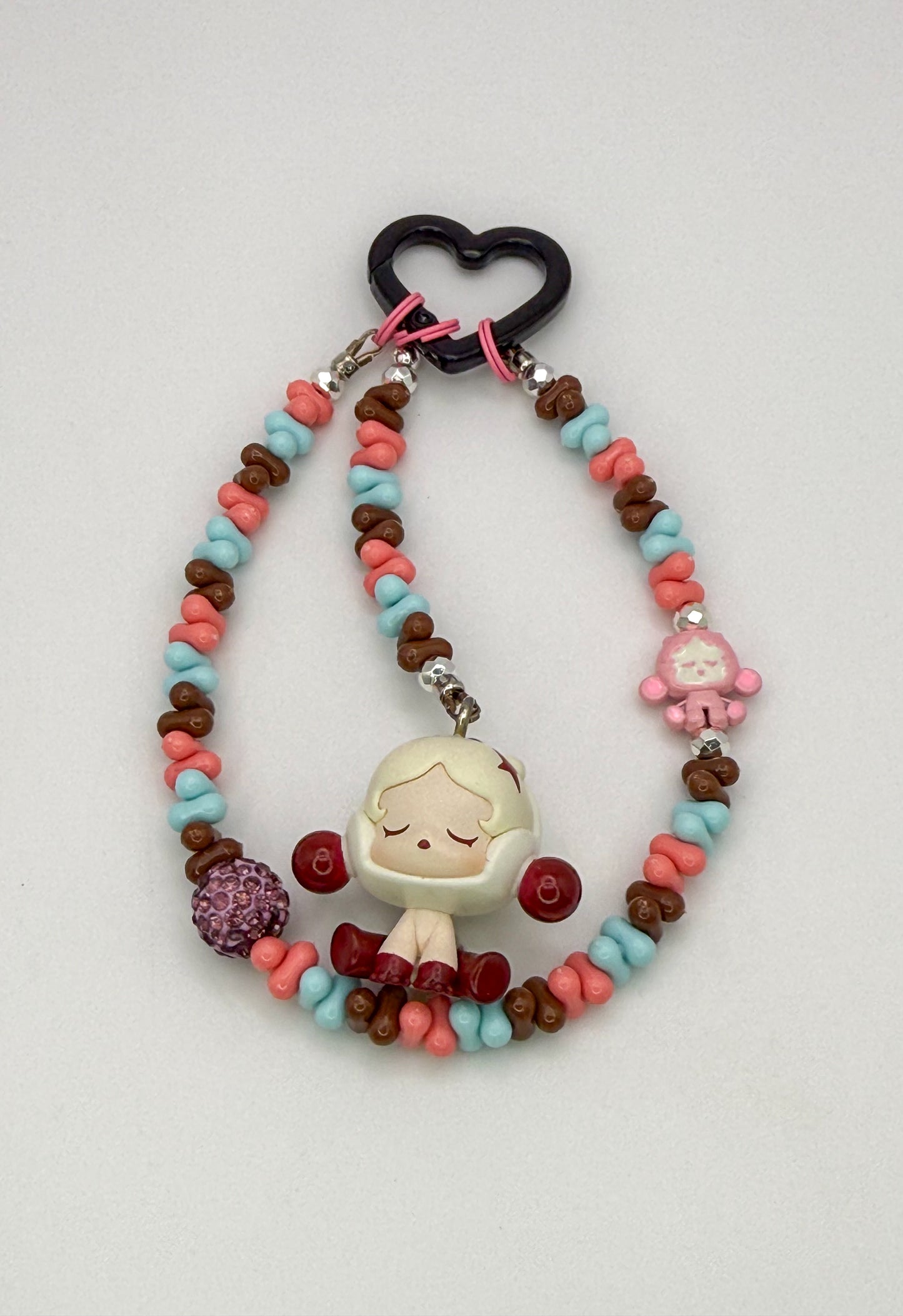 Popmart’s Skull Panda Bean Key Charm Phone Charm