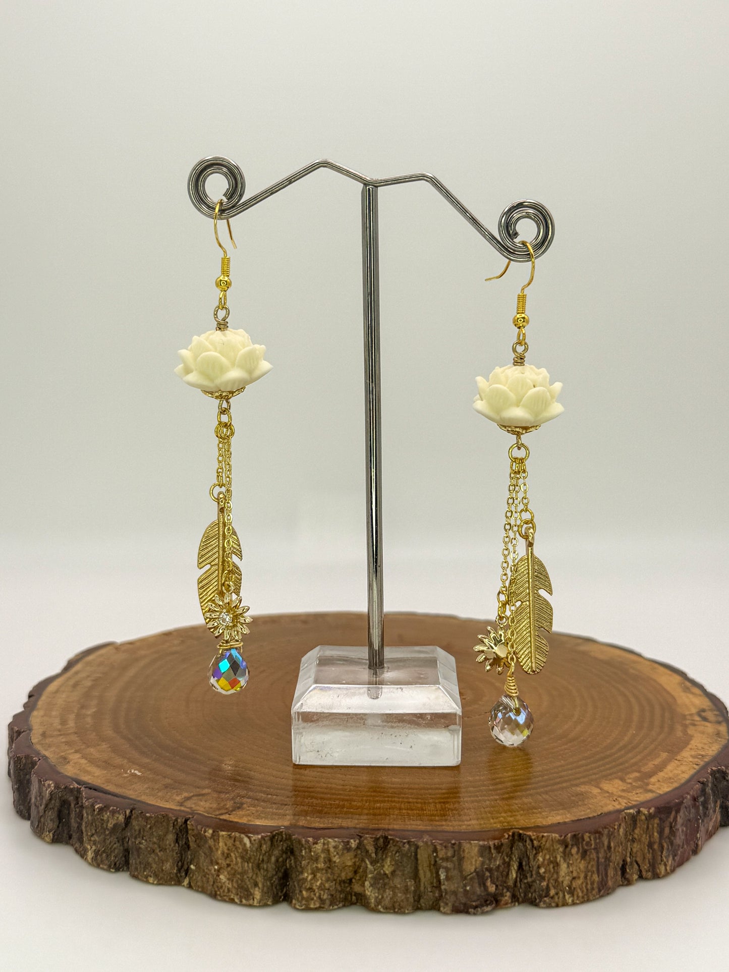 Blossoming Lotus Earrings