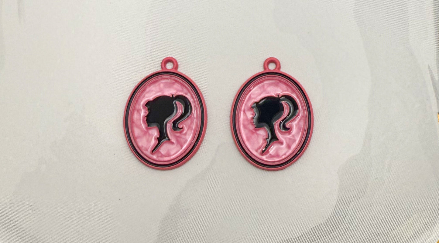 Barbie Head DIY Metal Charm SPECIAL