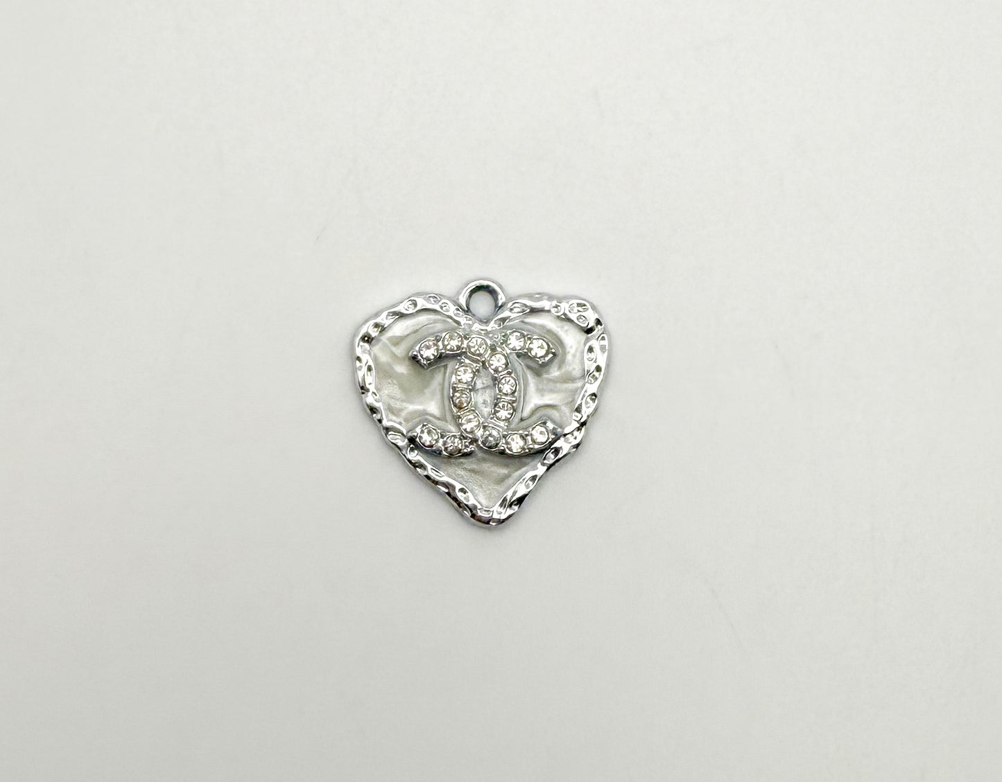 CC Heart Gold & Silver DIY Charms