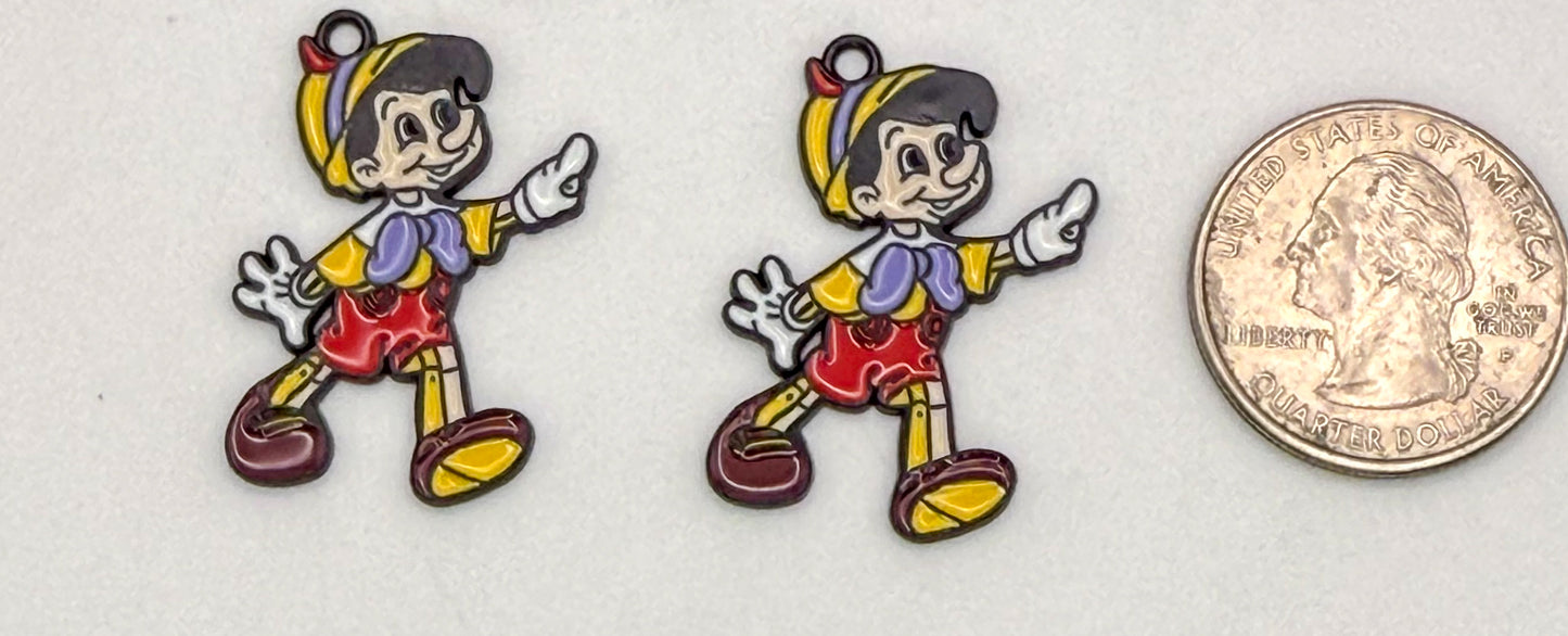 Pinocchio DIY Charms