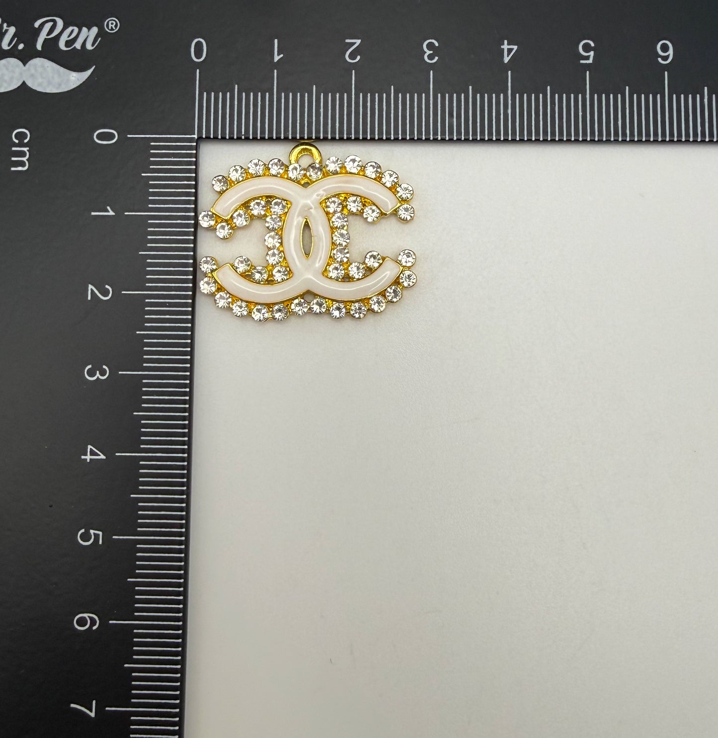 High Quality Bling CC Designer Pendant Charm