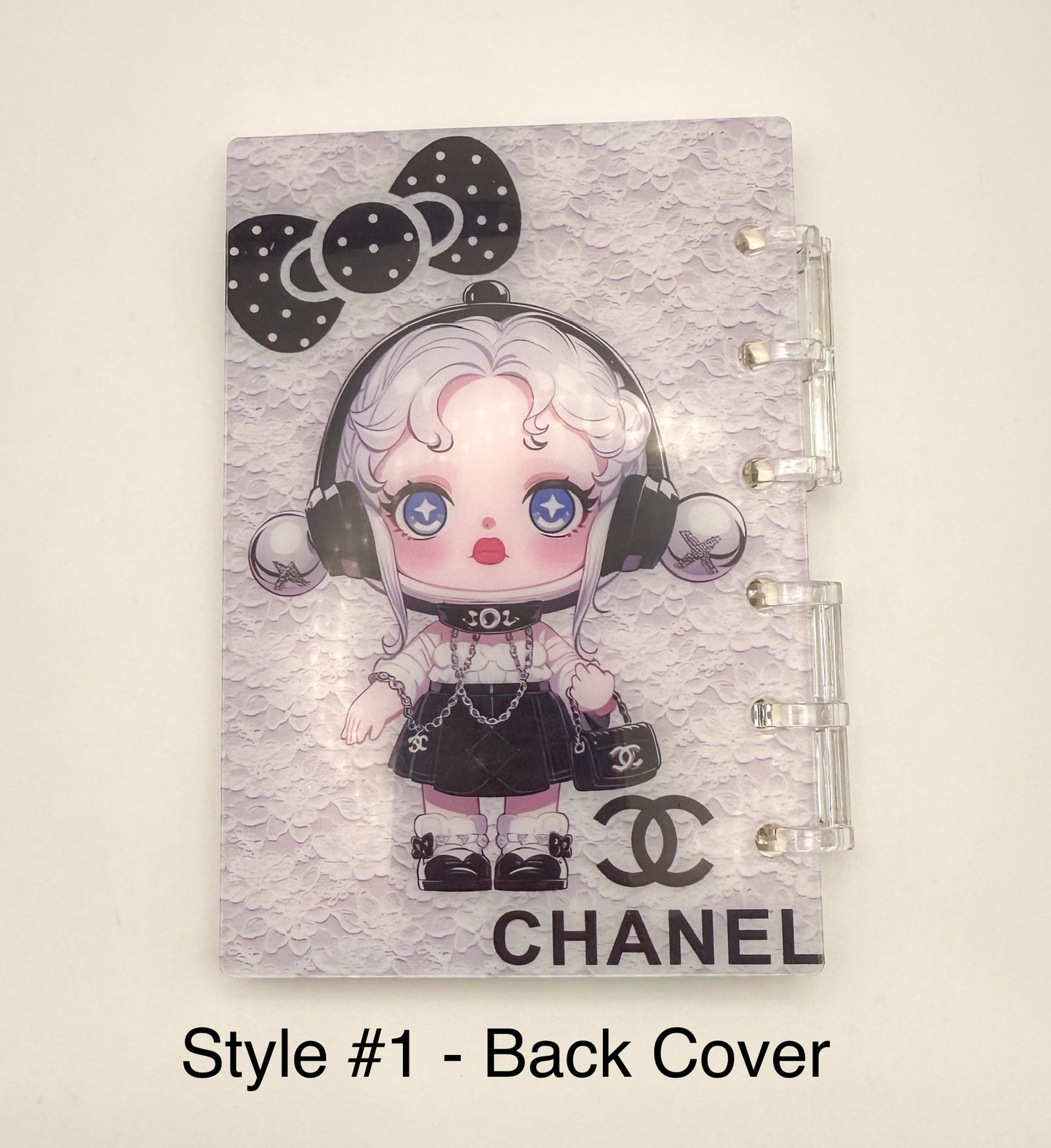 CC Designer & Skull Panda Acrylic Mini Notebooks