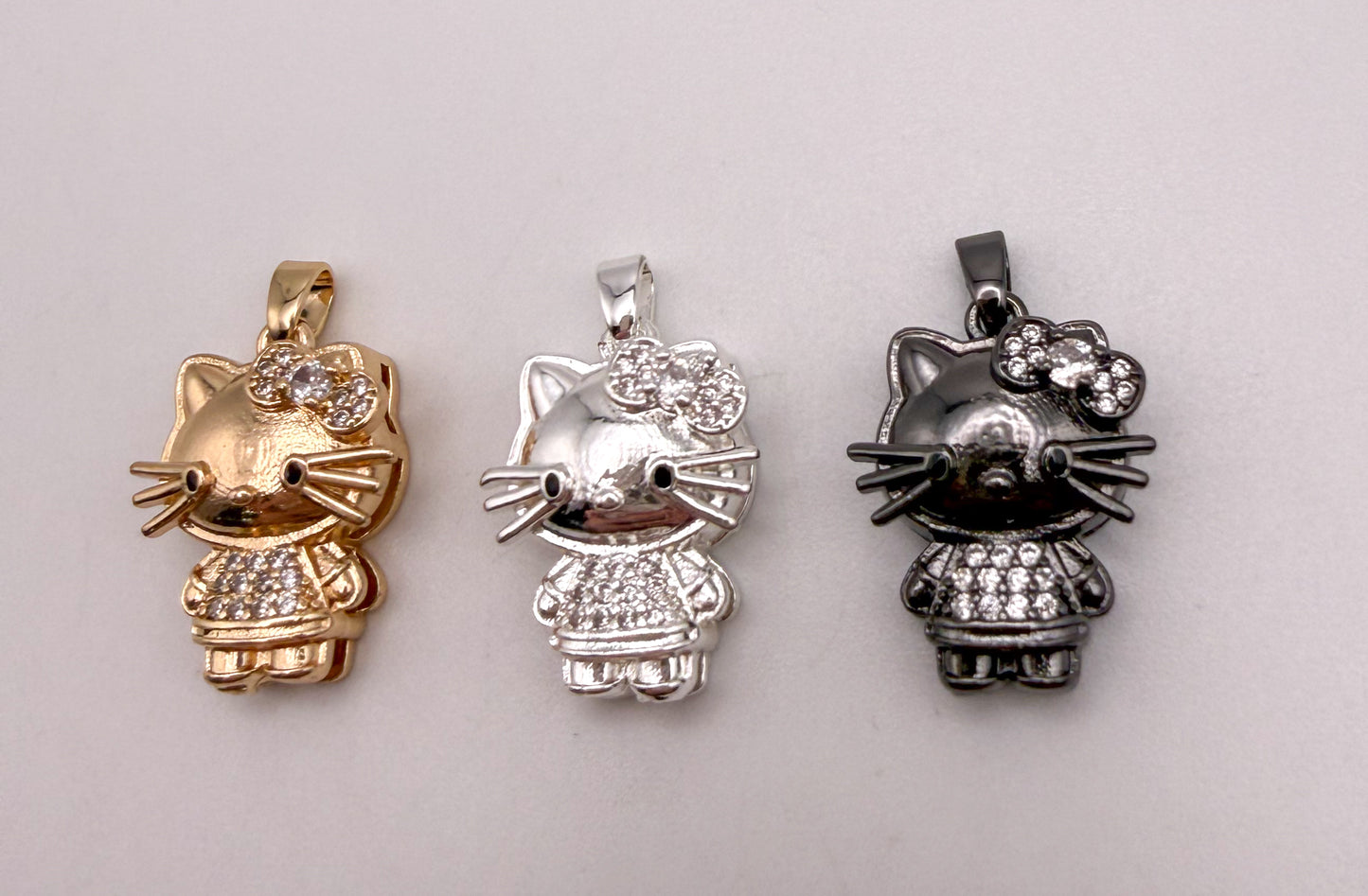 HK Kitty Pendant