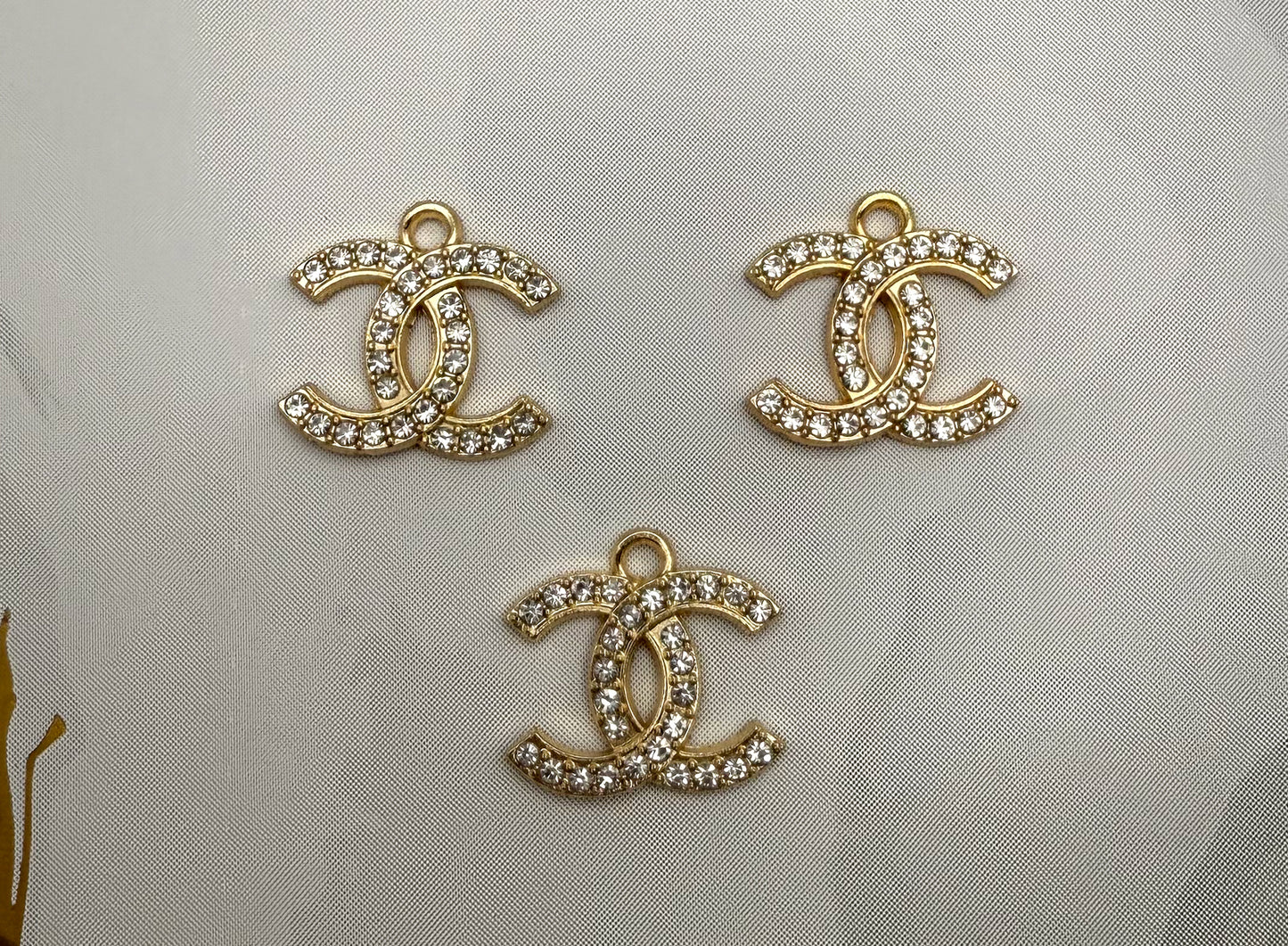 PROMO Special Gold Alloy CC DIY Charms