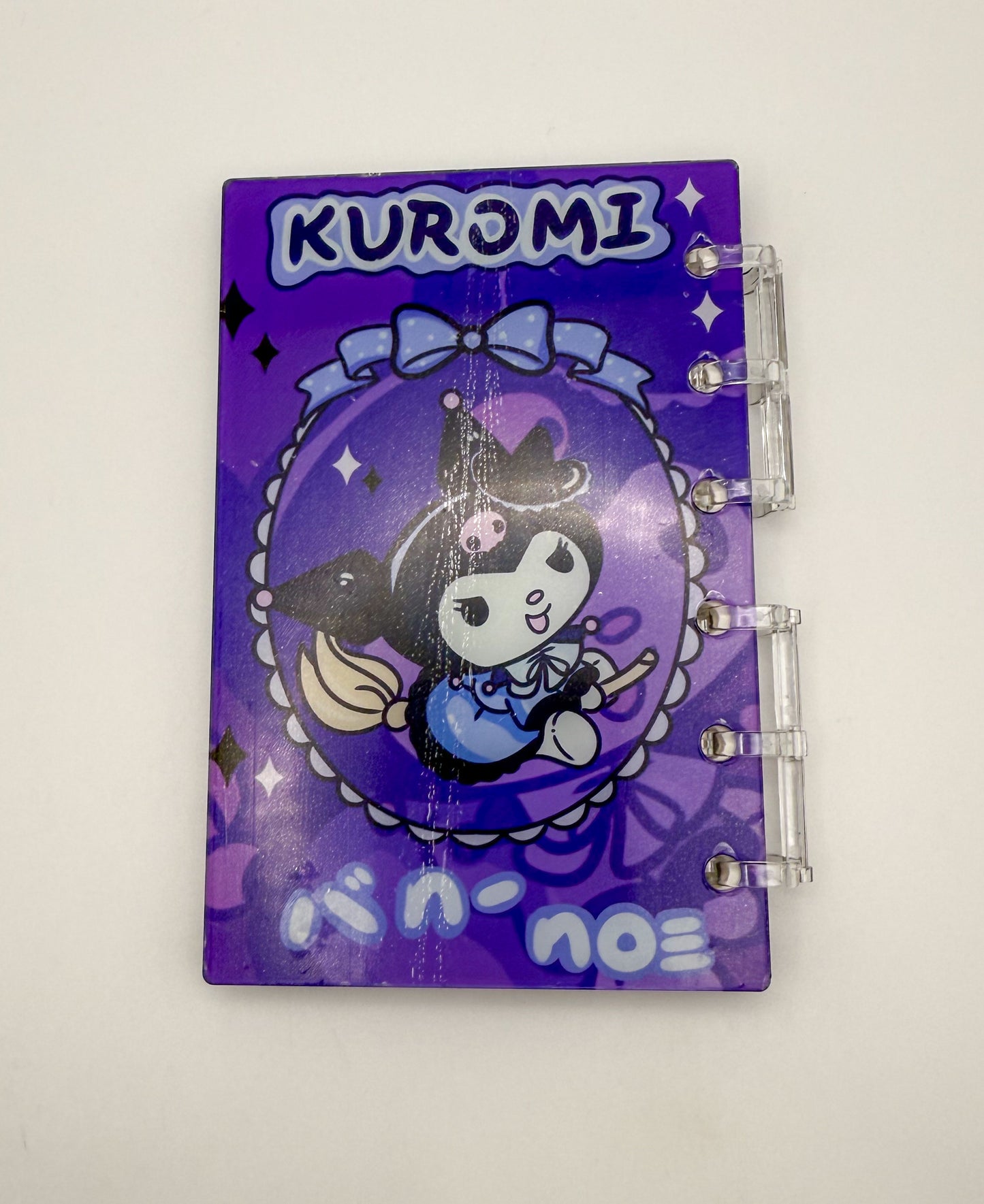 Sanrio’s Kuromi (KuKu) Acrylic Mini Notebook
