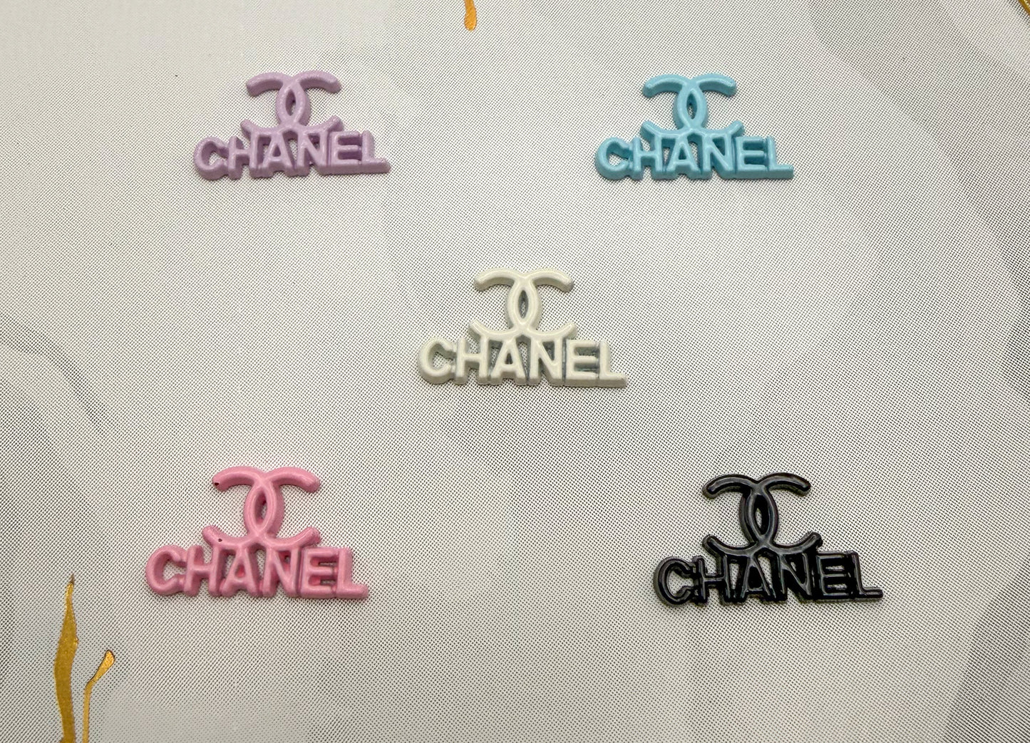 Colorful Enameled Coated CC DIY Metal Charms