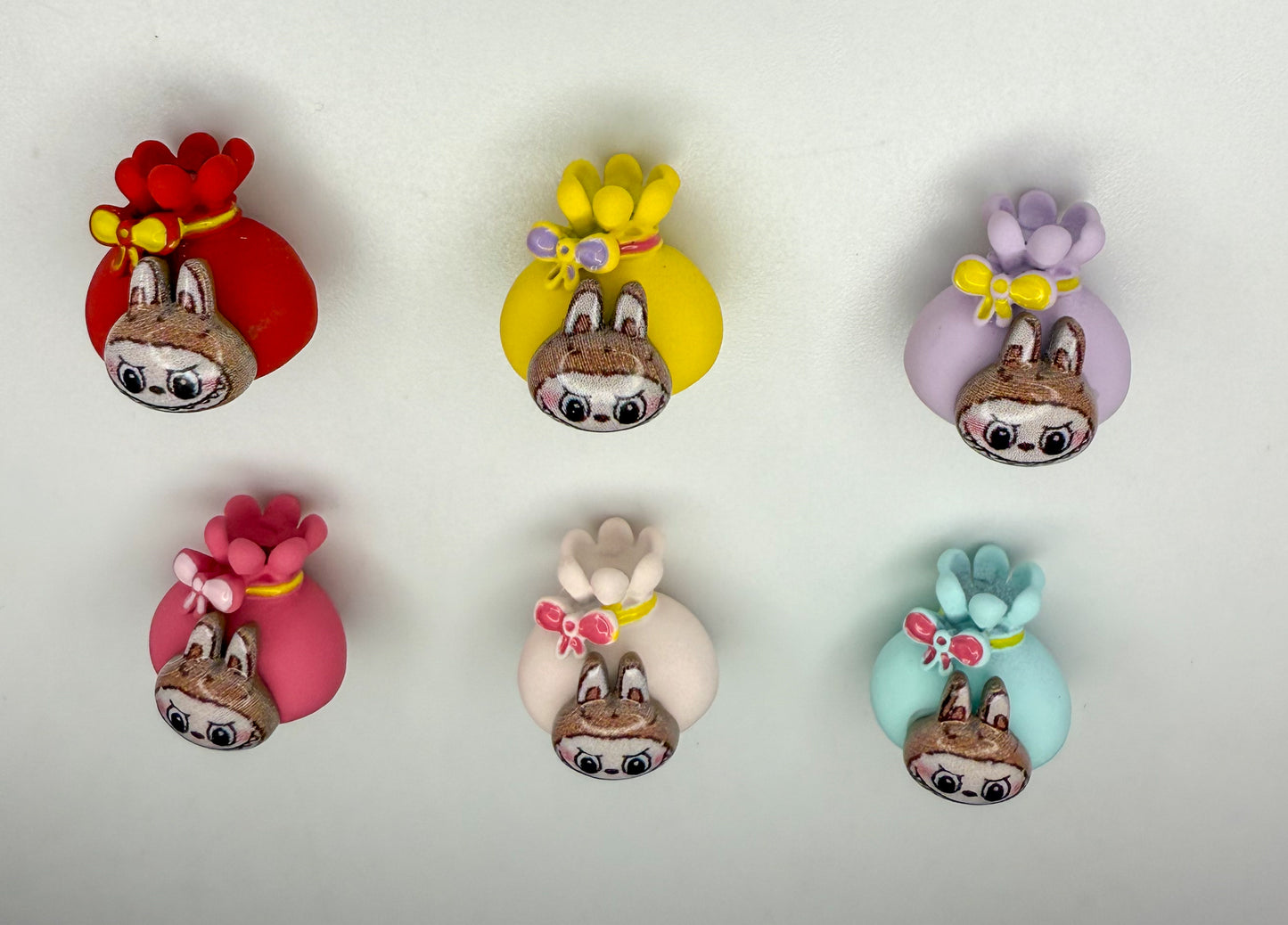 Money Bag Labubu Colorful Charm Beads