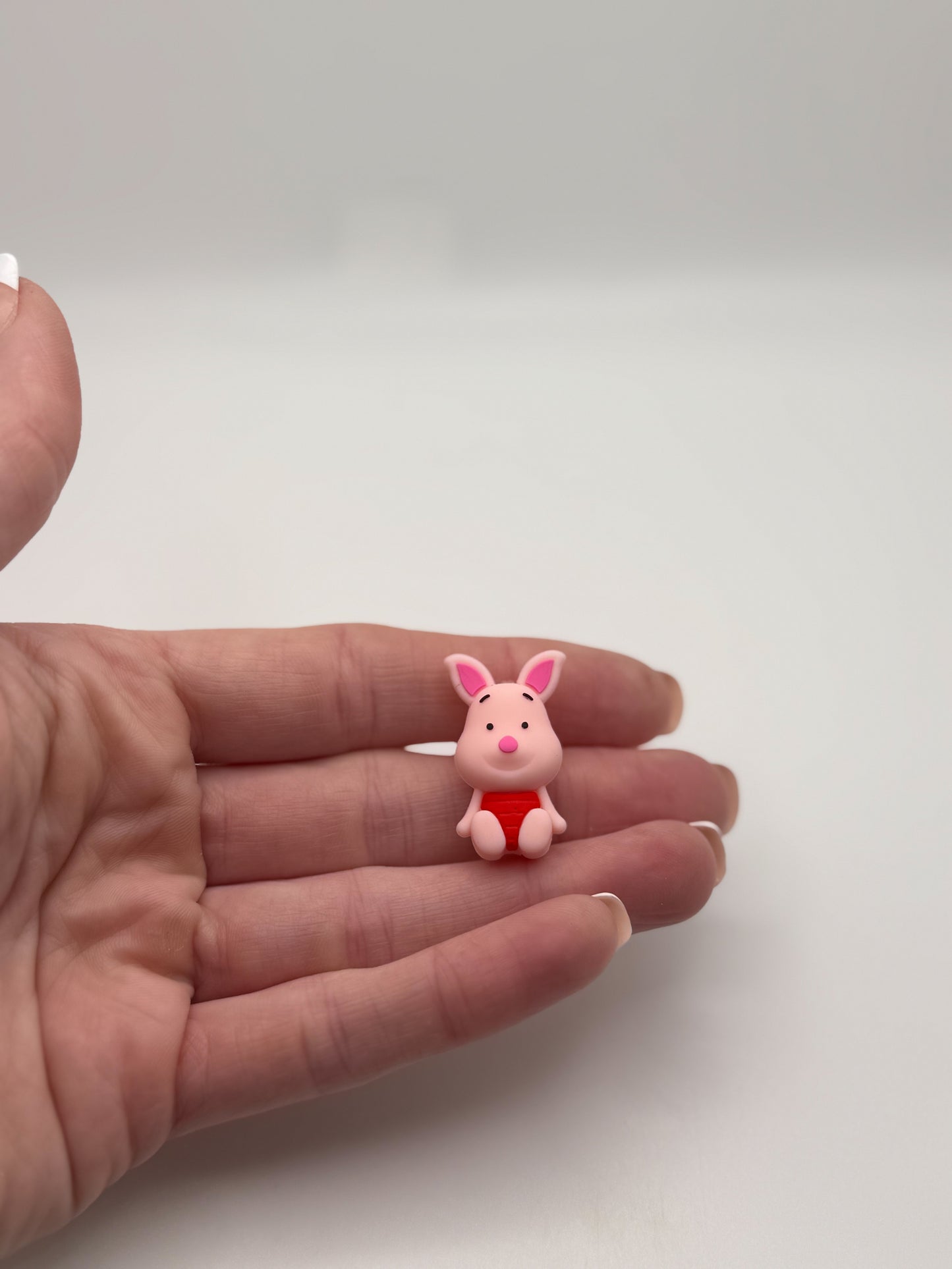 3D Pooh & Piglet Silicone DIY Beads