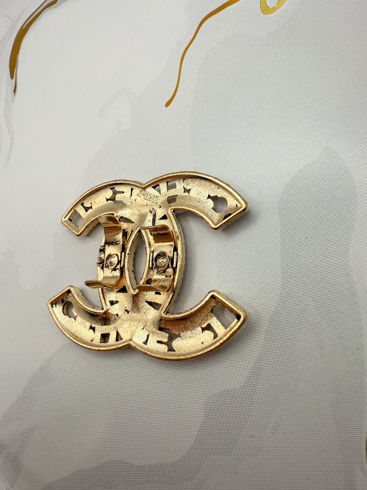 Big Gold CC DIY Charm Accessory