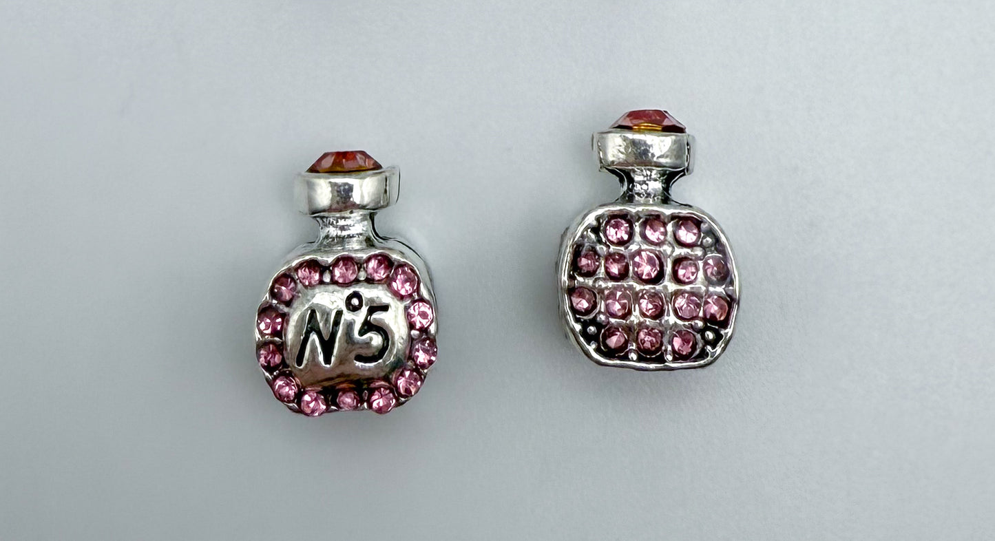 No. 5 Perfume Bottle DIY Spacer Charms-Pandora Style